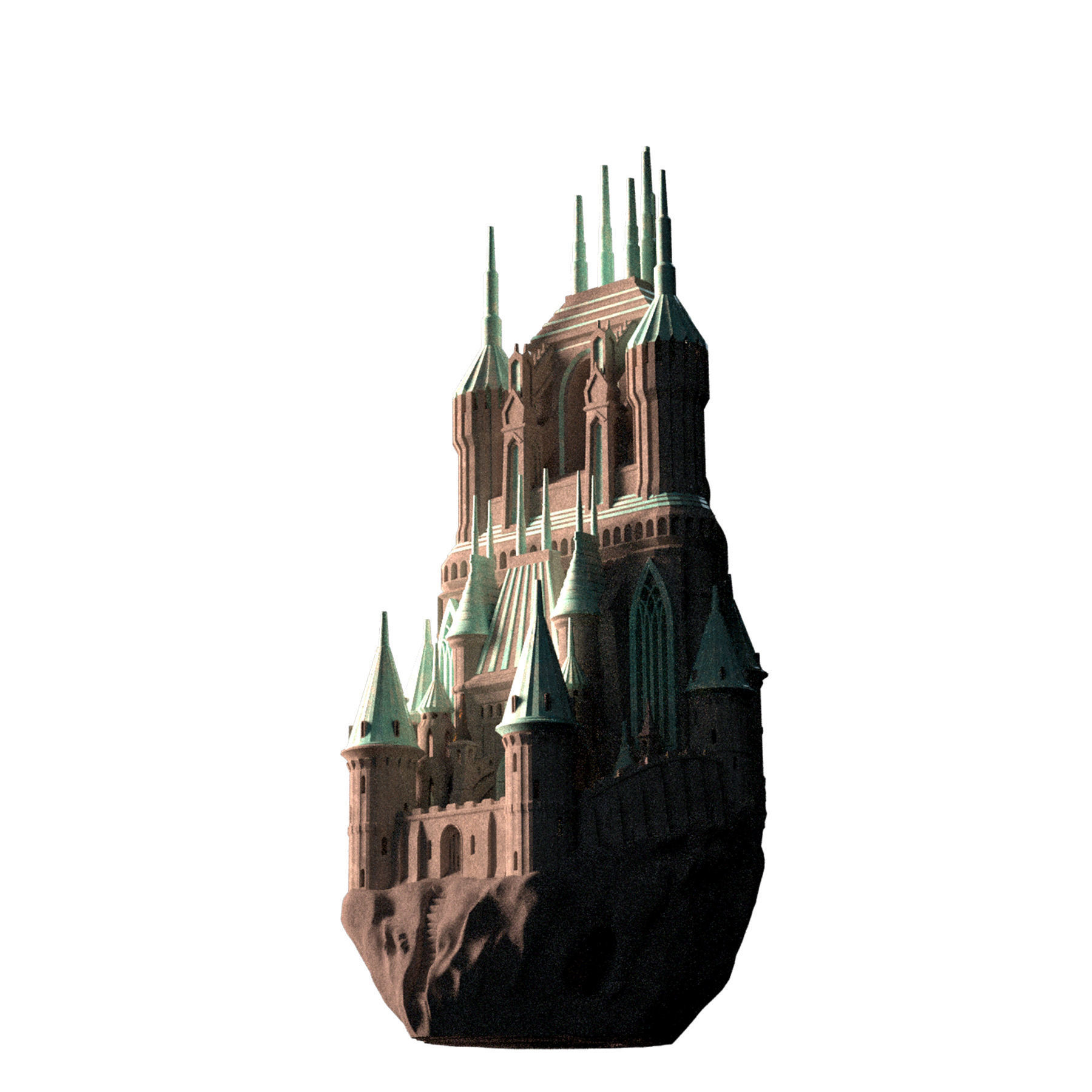 COASTAL FORTRESS 3D print model_13