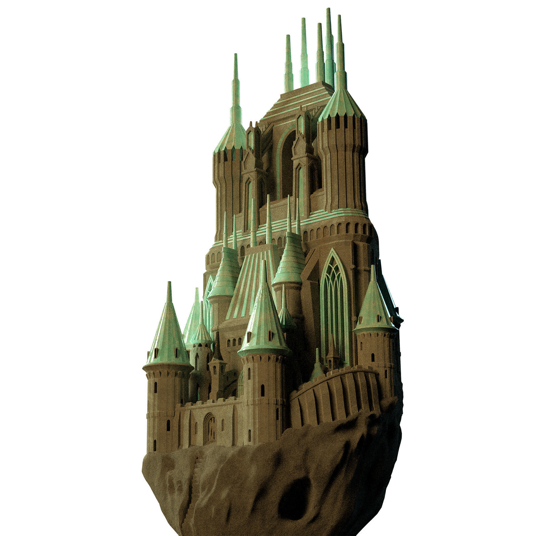 COASTAL FORTRESS 3D print model_23