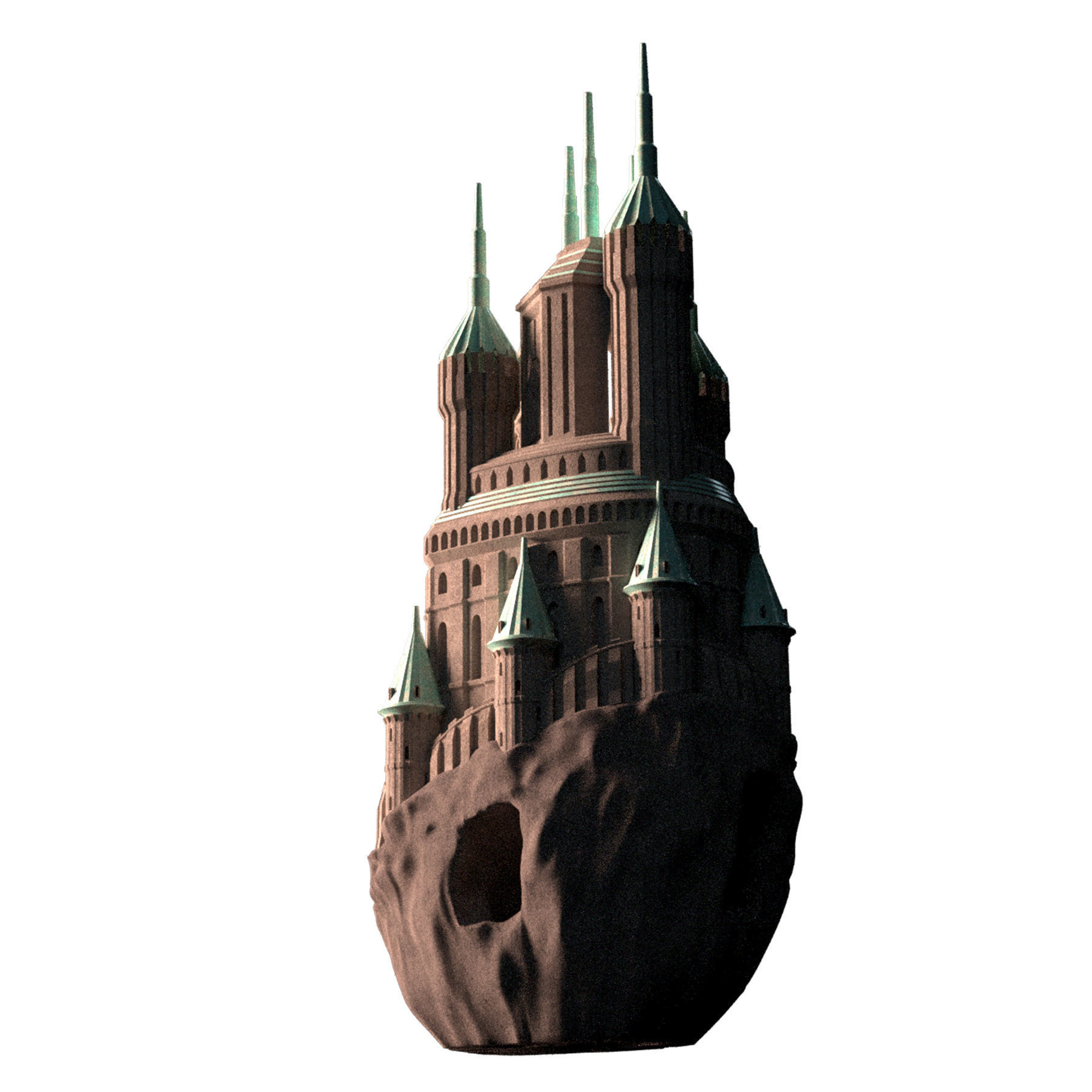 COASTAL FORTRESS 3D print model_16