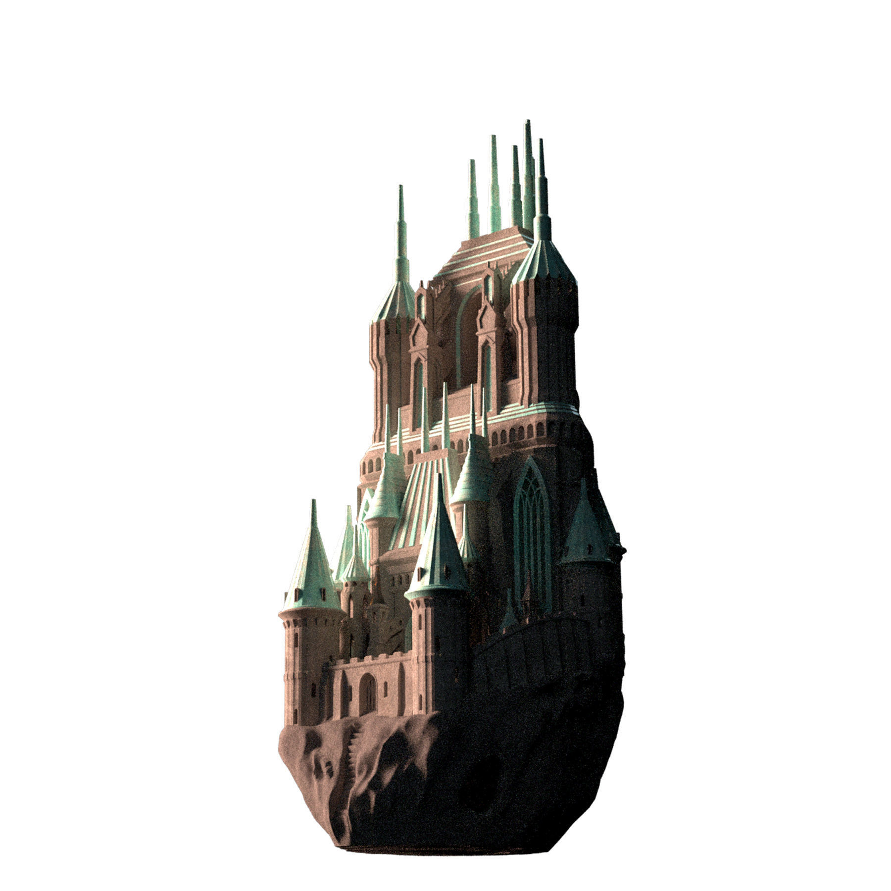 COASTAL FORTRESS 3D print model_22