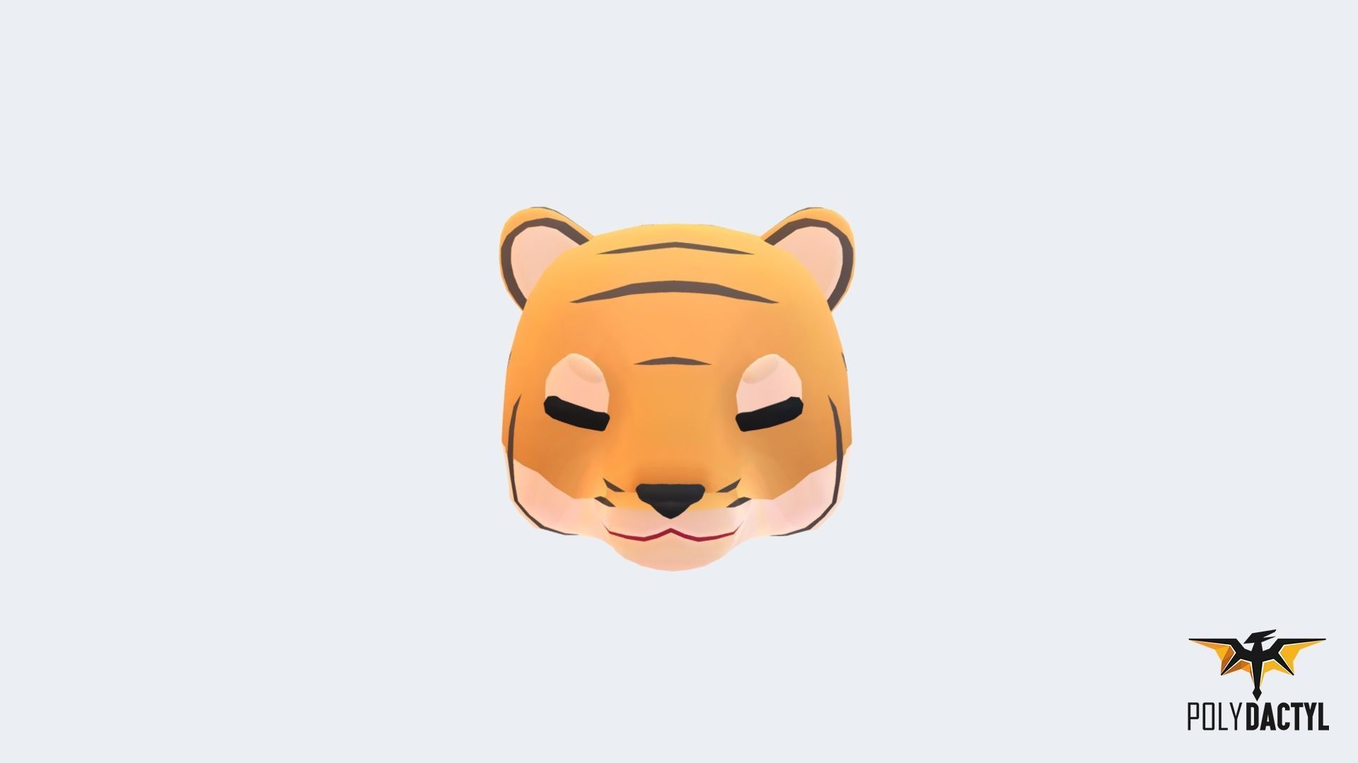 Animoji Animals Low-poly 3D model_21