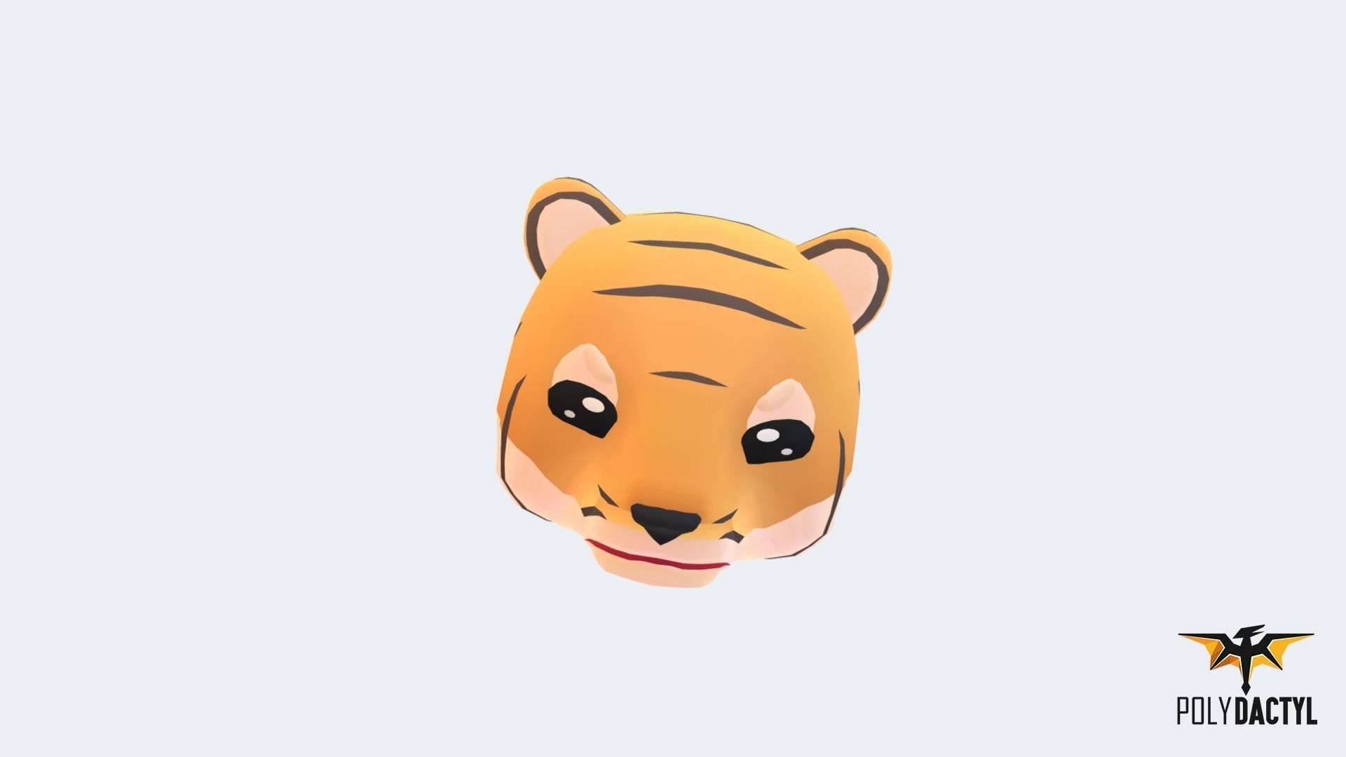 Animoji Animals Low-poly 3D model_20