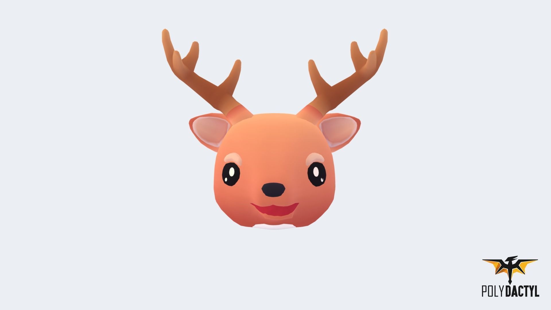 Animoji Animals Low-poly 3D model_2