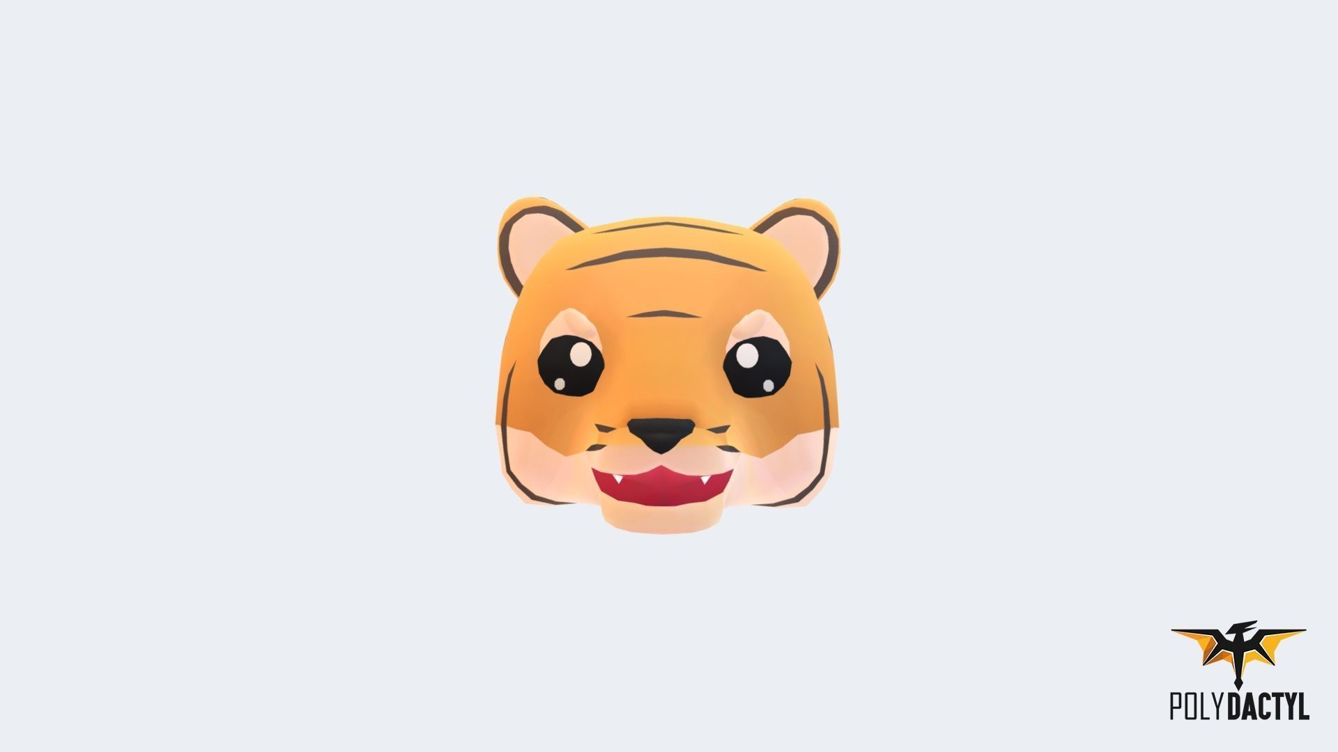 Animoji Animals Low-poly 3D model_22
