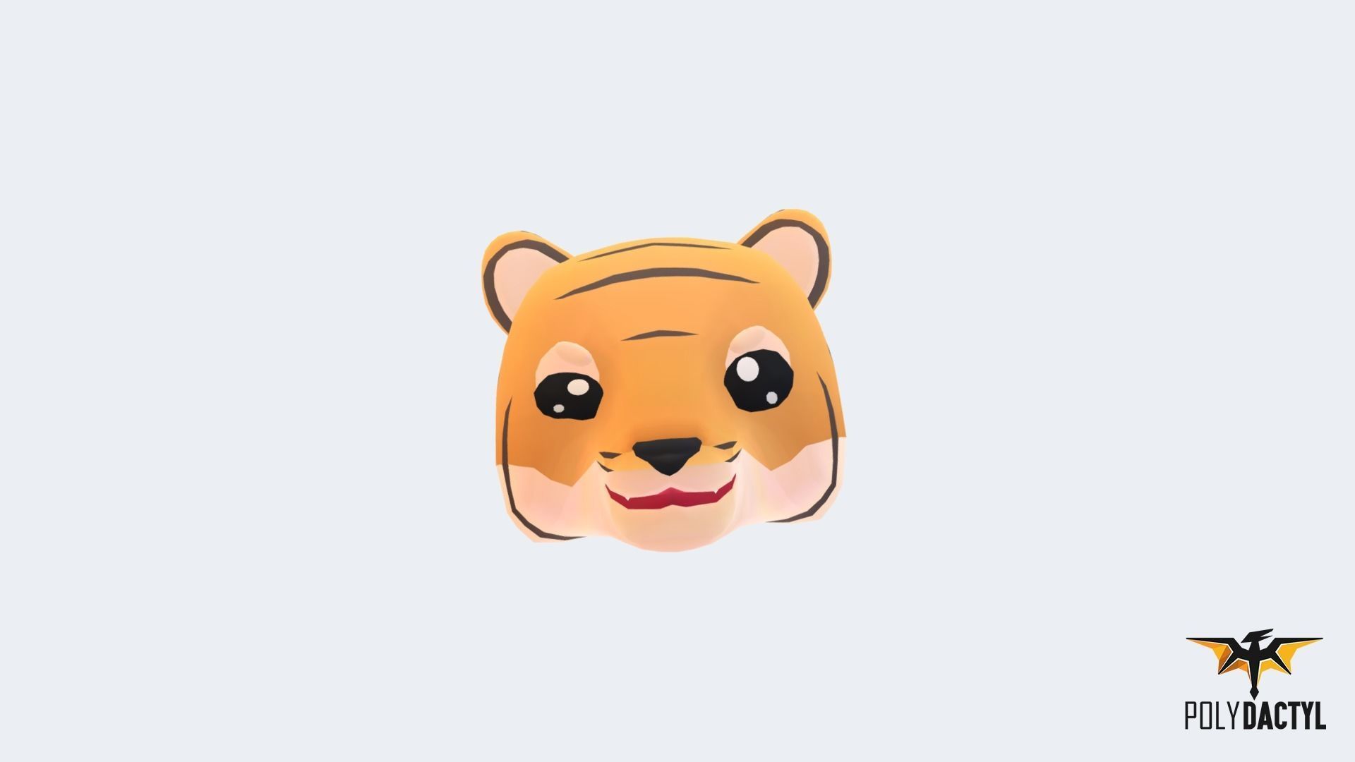 Animoji Animals Low-poly 3D model_3