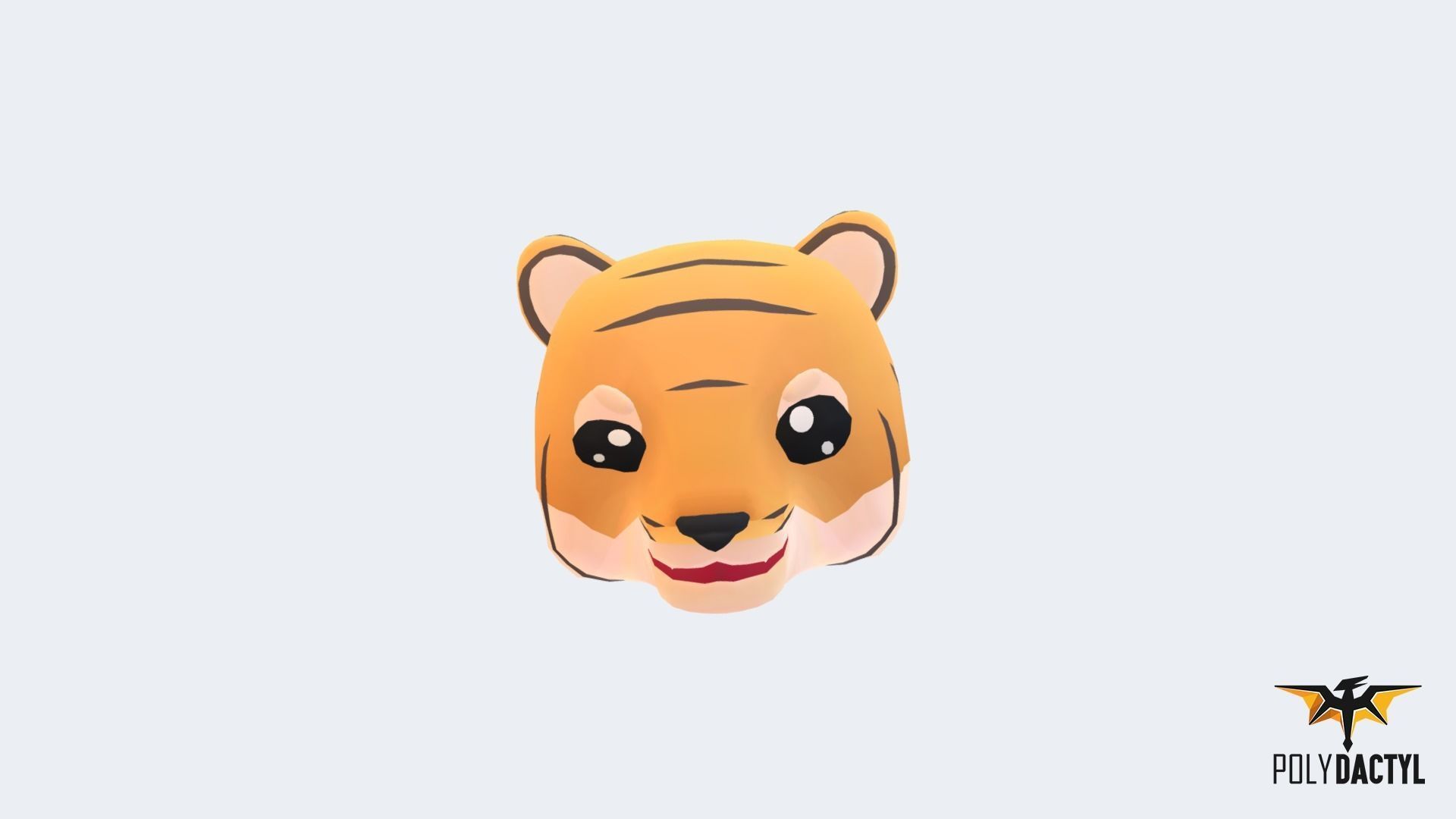 Animoji Animals Low-poly 3D model_23