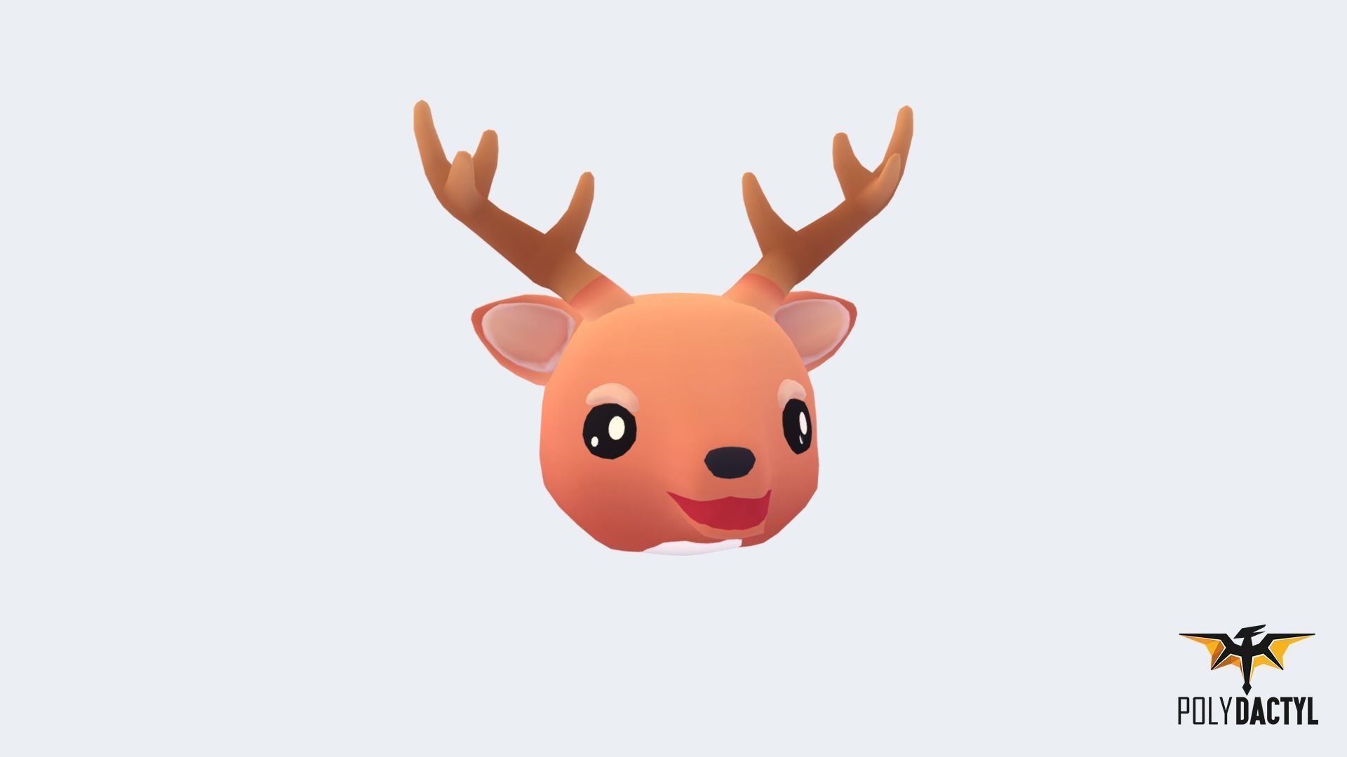 Animoji Animals Low-poly 3D model_33