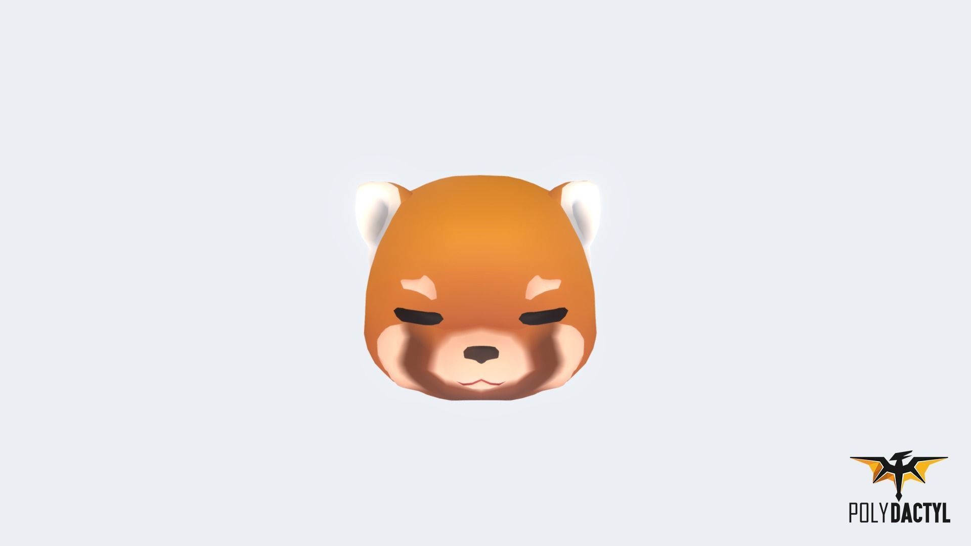 Animoji Animals Low-poly 3D model_29