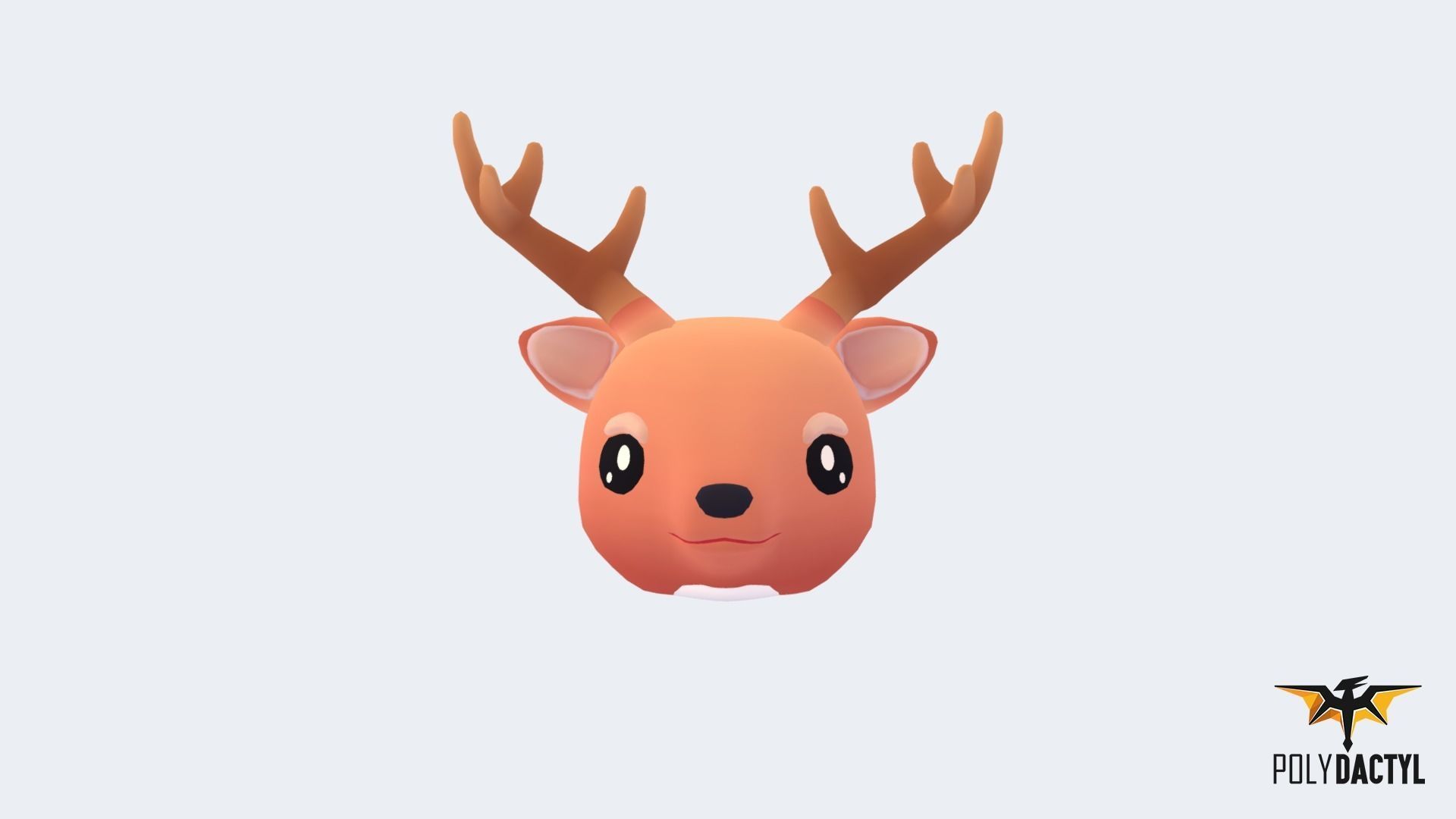 Animoji Animals Low-poly 3D model_32