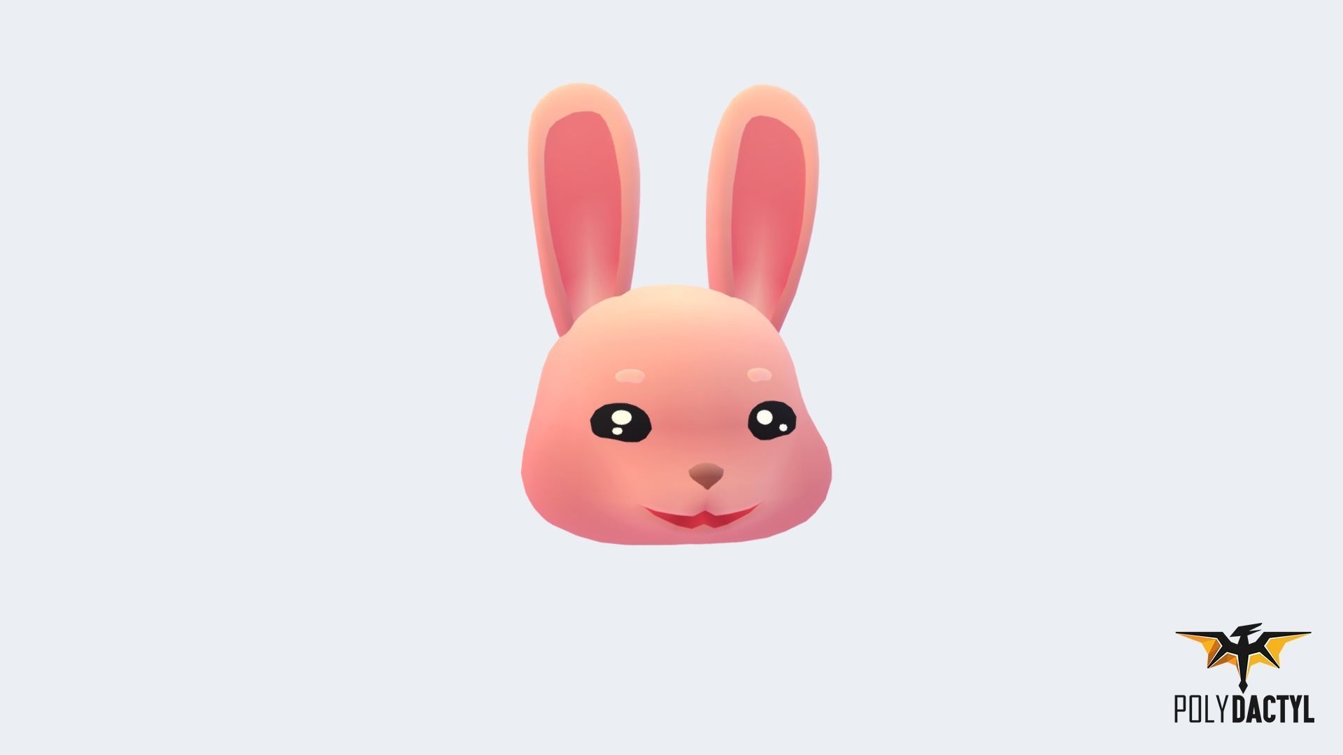 Animoji Animals Low-poly 3D model_10
