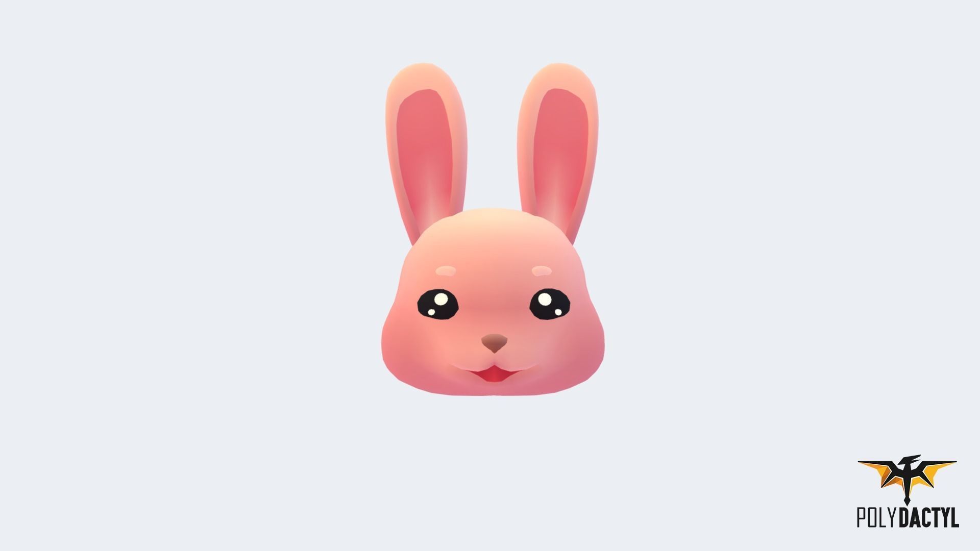 Animoji Animals Low-poly 3D model_8