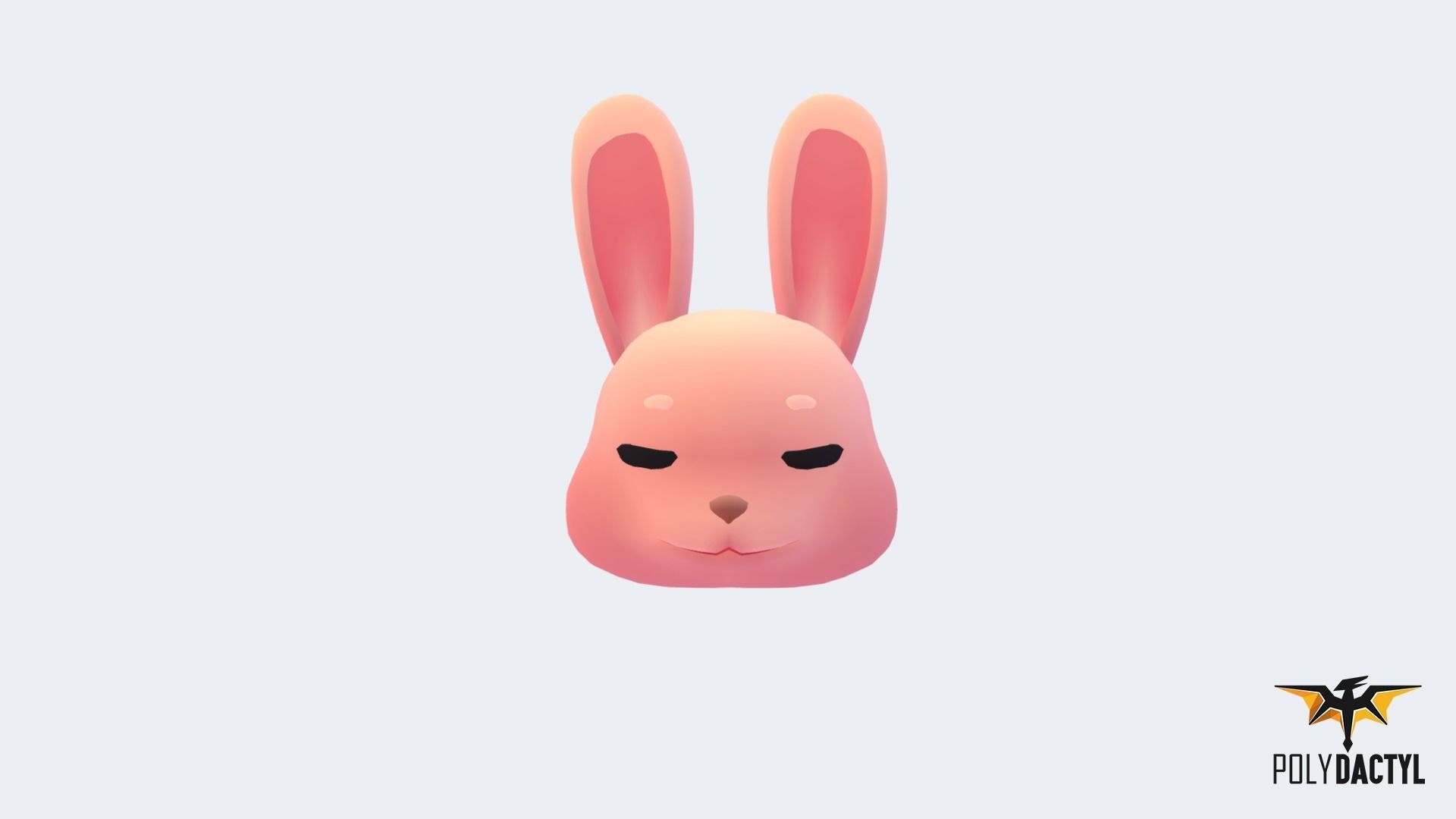 Animoji Animals Low-poly 3D model_9