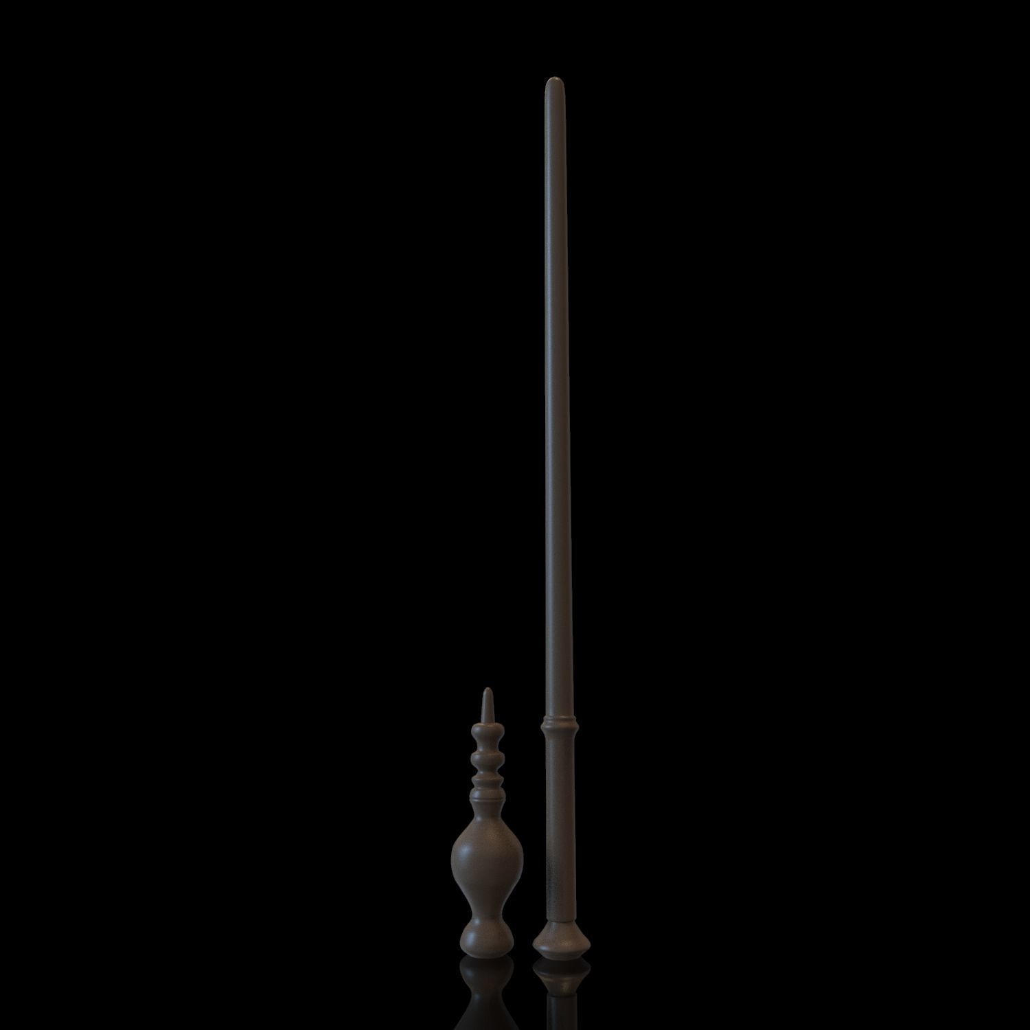 MINERVA MCGONAGALL WAND - HARRY POTTER 3D print model_20