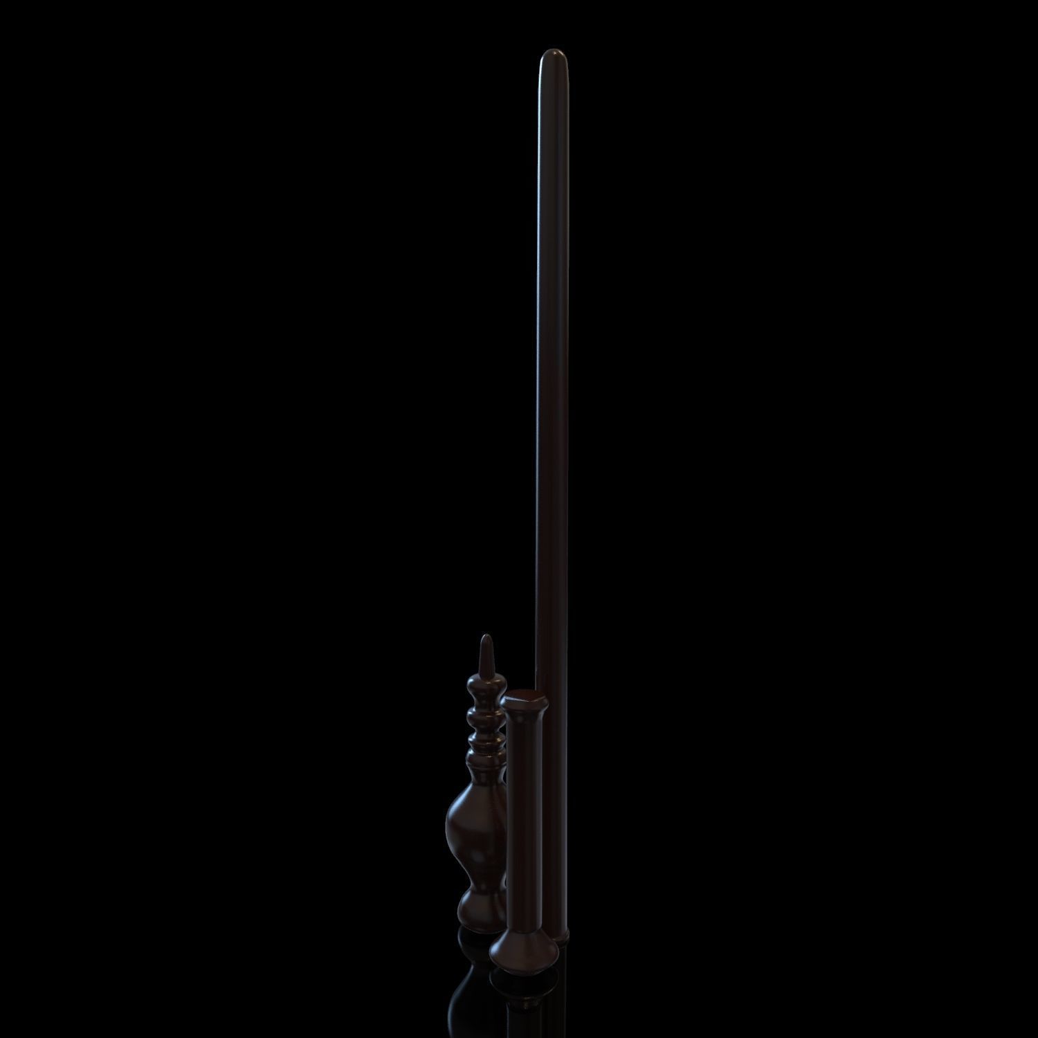 MINERVA MCGONAGALL WAND - HARRY POTTER 3D print model_12