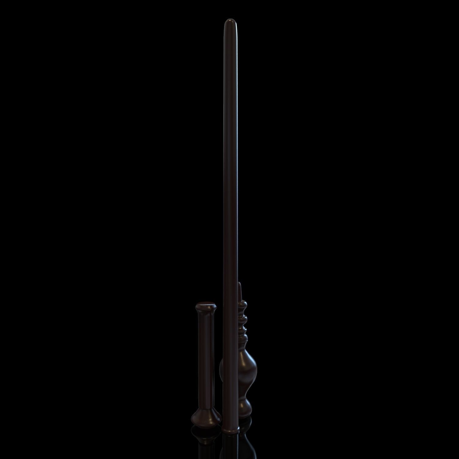 MINERVA MCGONAGALL WAND - HARRY POTTER 3D print model_11