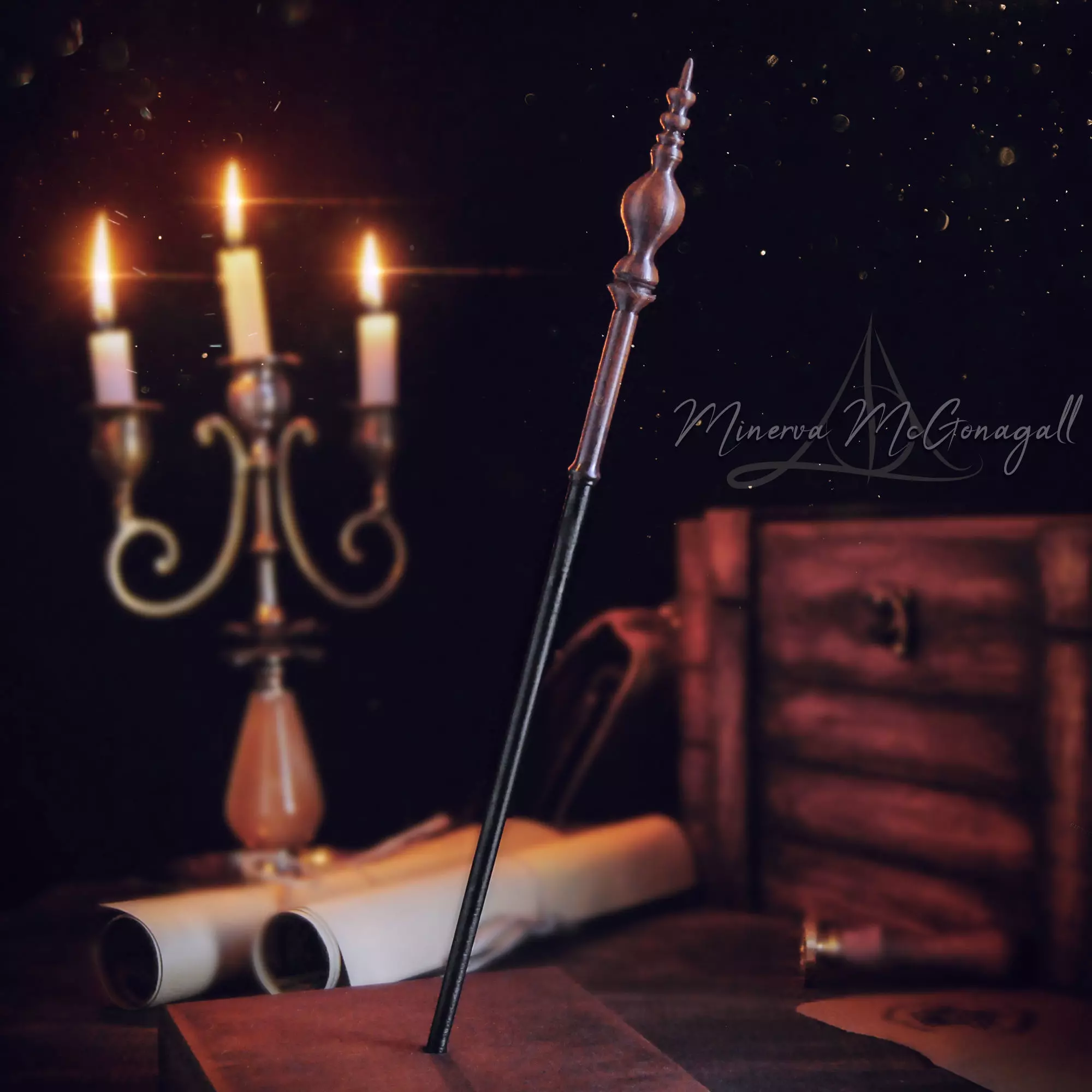 MINERVA MCGONAGALL WAND - HARRY POTTER 3D print model_0