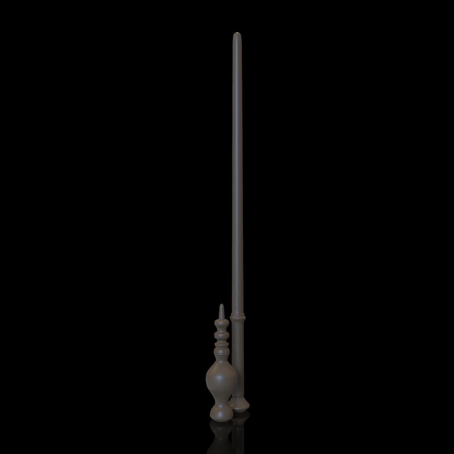MINERVA MCGONAGALL WAND - HARRY POTTER 3D print model_19