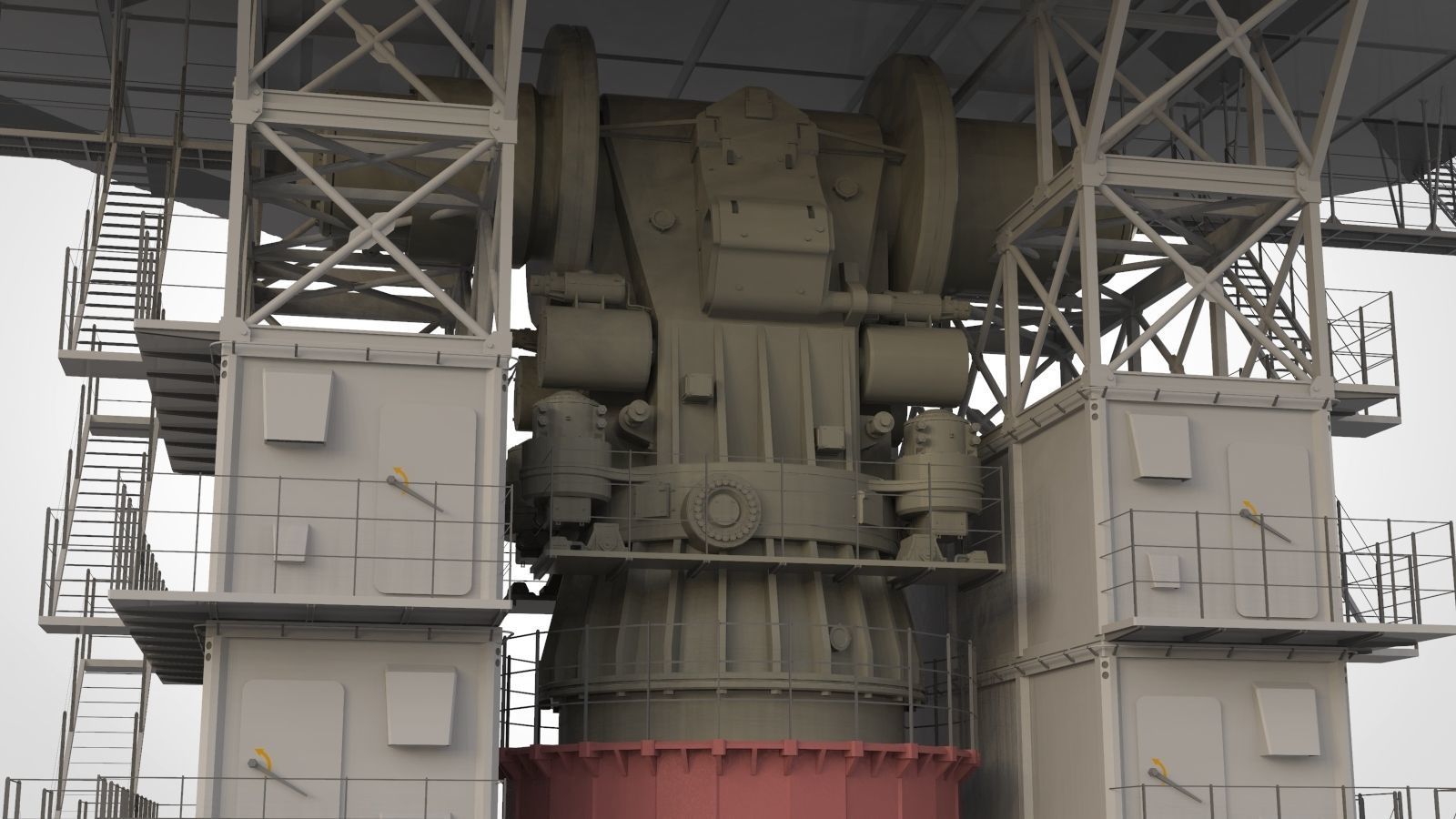 radar station  Krona 3D model_13