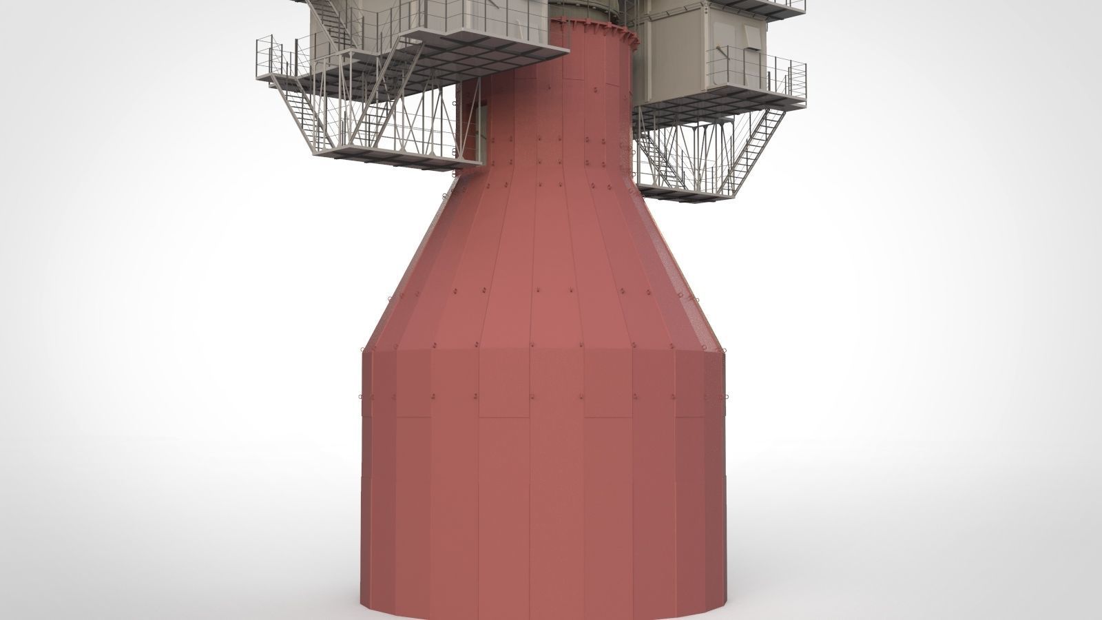 radar station  Krona 3D model_10