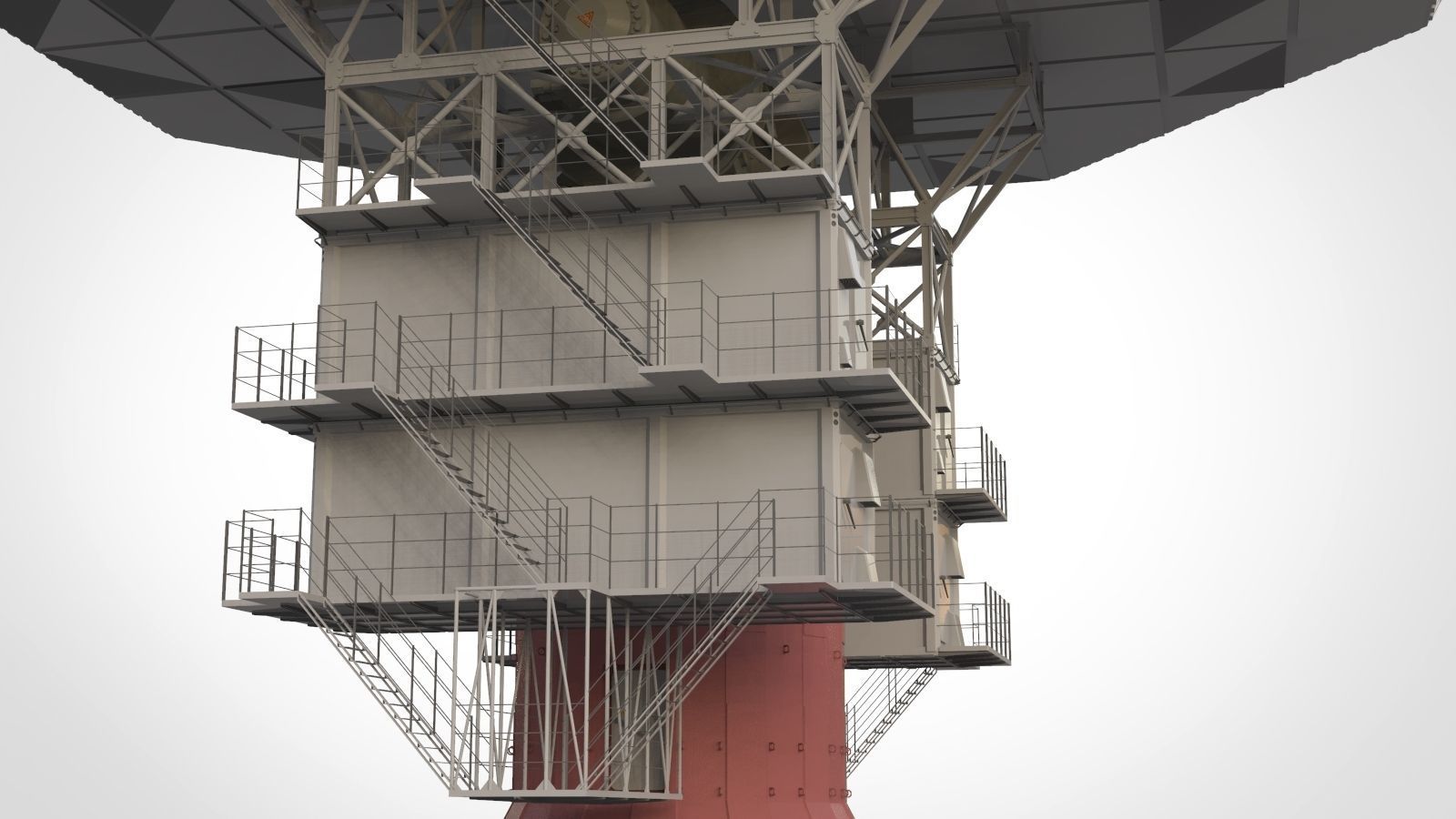 radar station  Krona 3D model_18