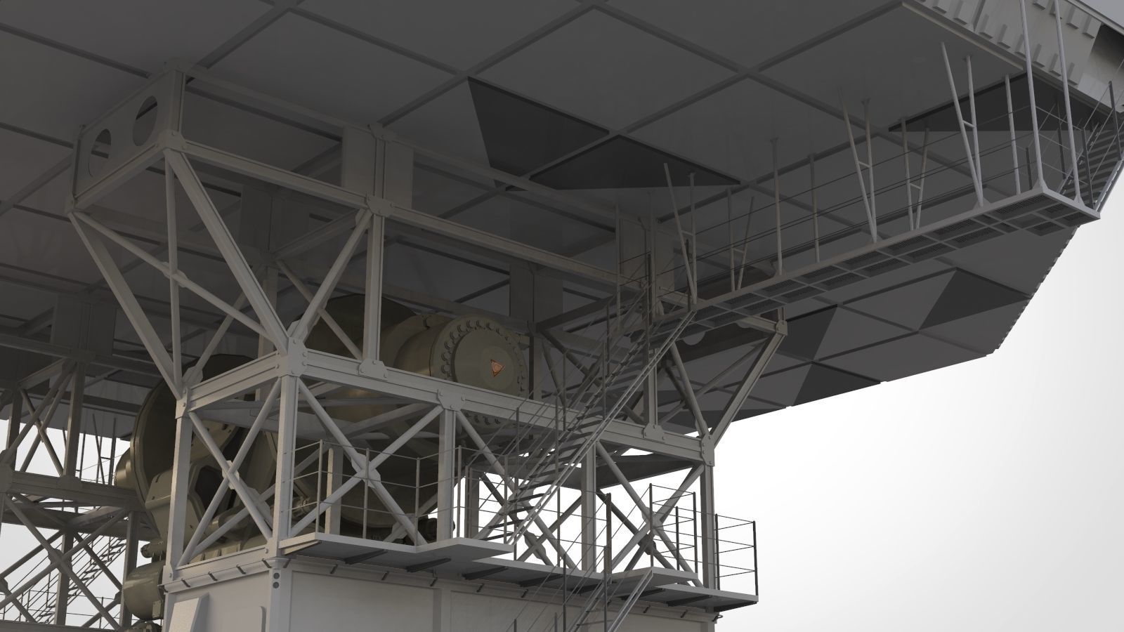 radar station  Krona 3D model_20
