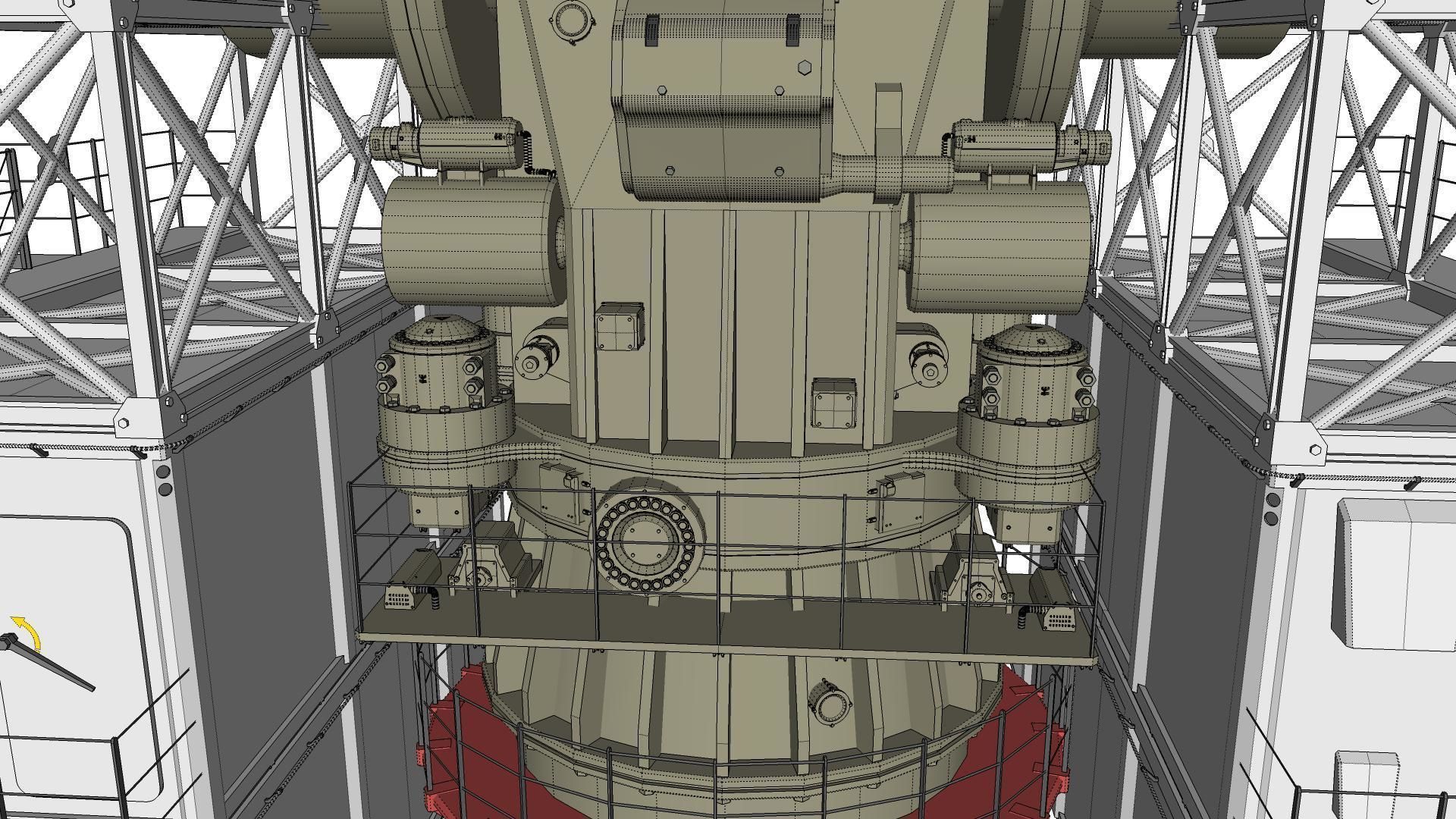 radar station  Krona 3D model_41