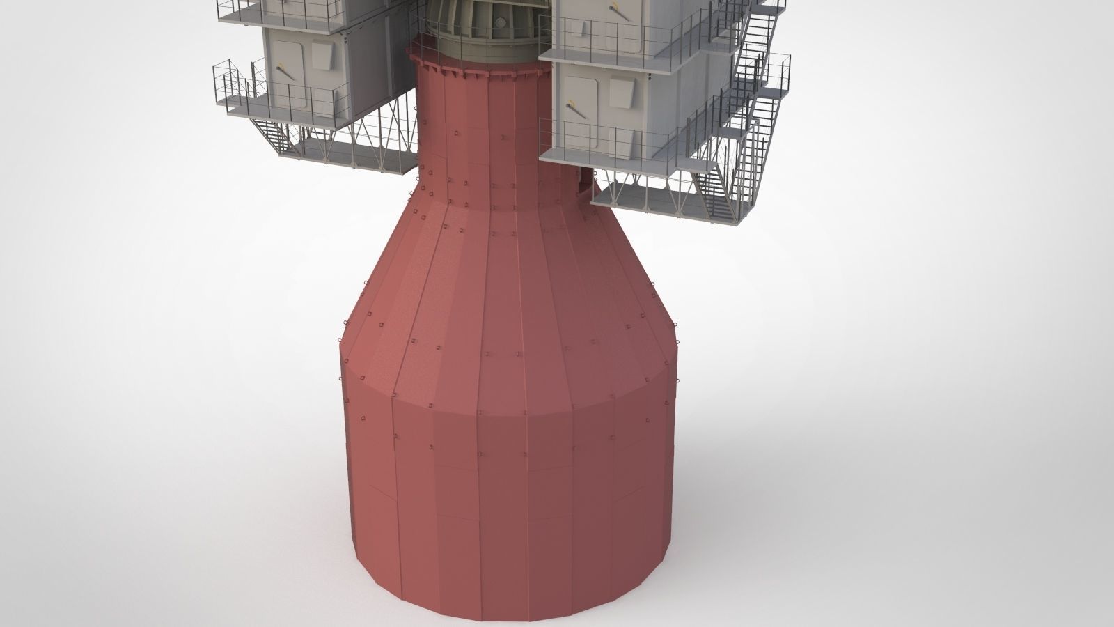 radar station  Krona 3D model_23