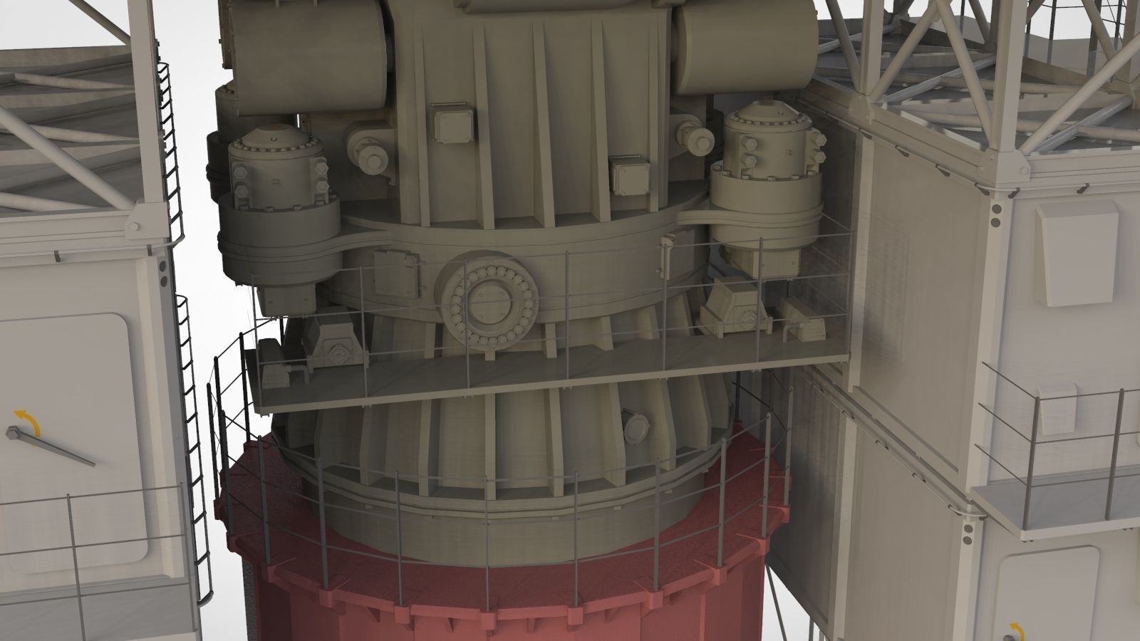 radar station  Krona 3D model_14