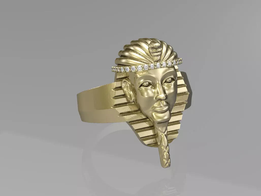 Pharaon ring 3D print model