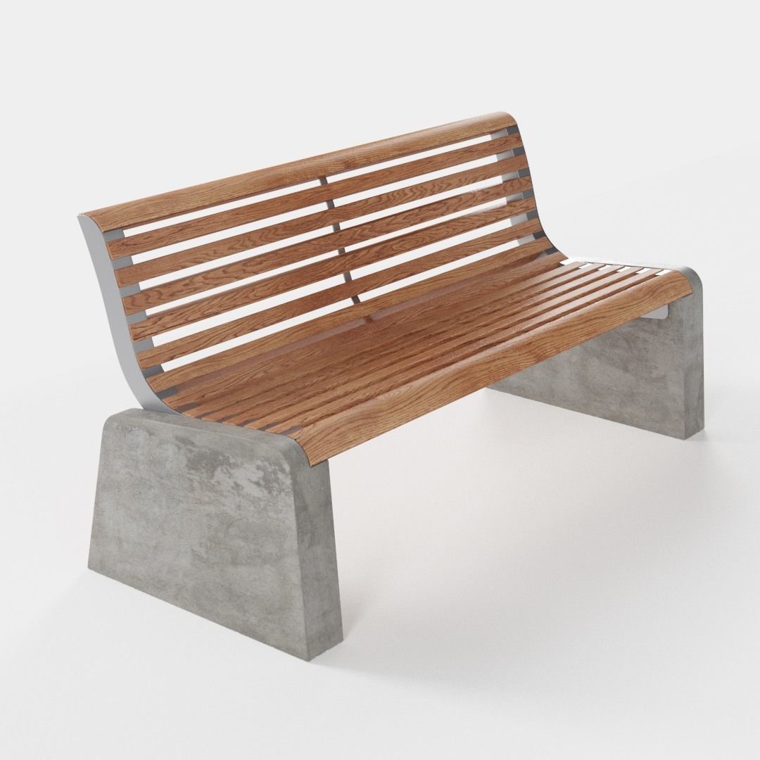 Park Kit 03 3D model_3