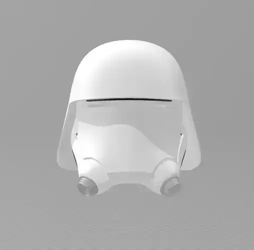 Star Wars TFA First Order SnowTrooper Flametrooper Helmet 3D print model