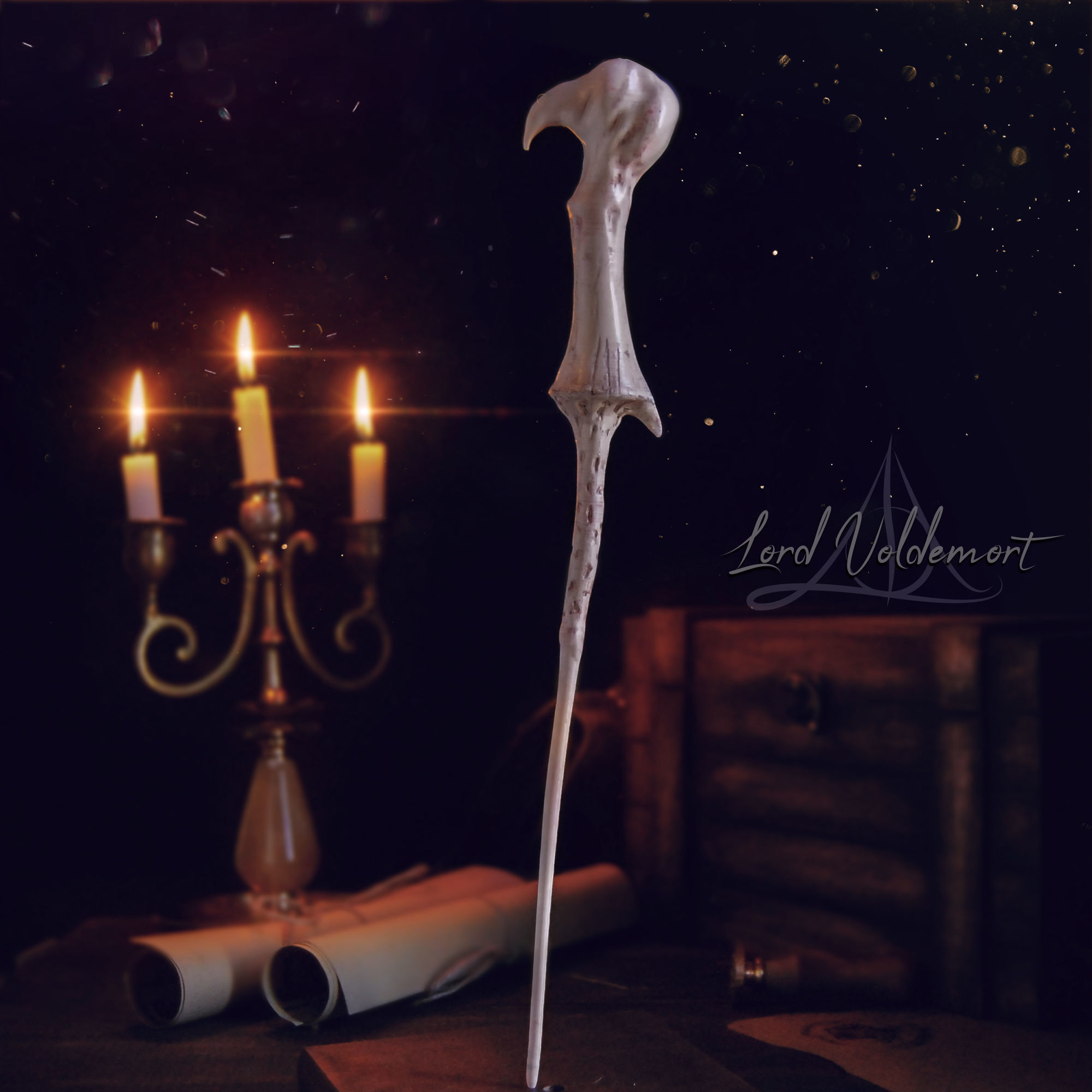 HARRY POTTER WAND COLLECTION 3D print model_17