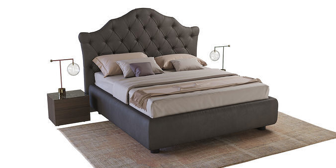 Veneziano bed by Tonin Casa 3D model