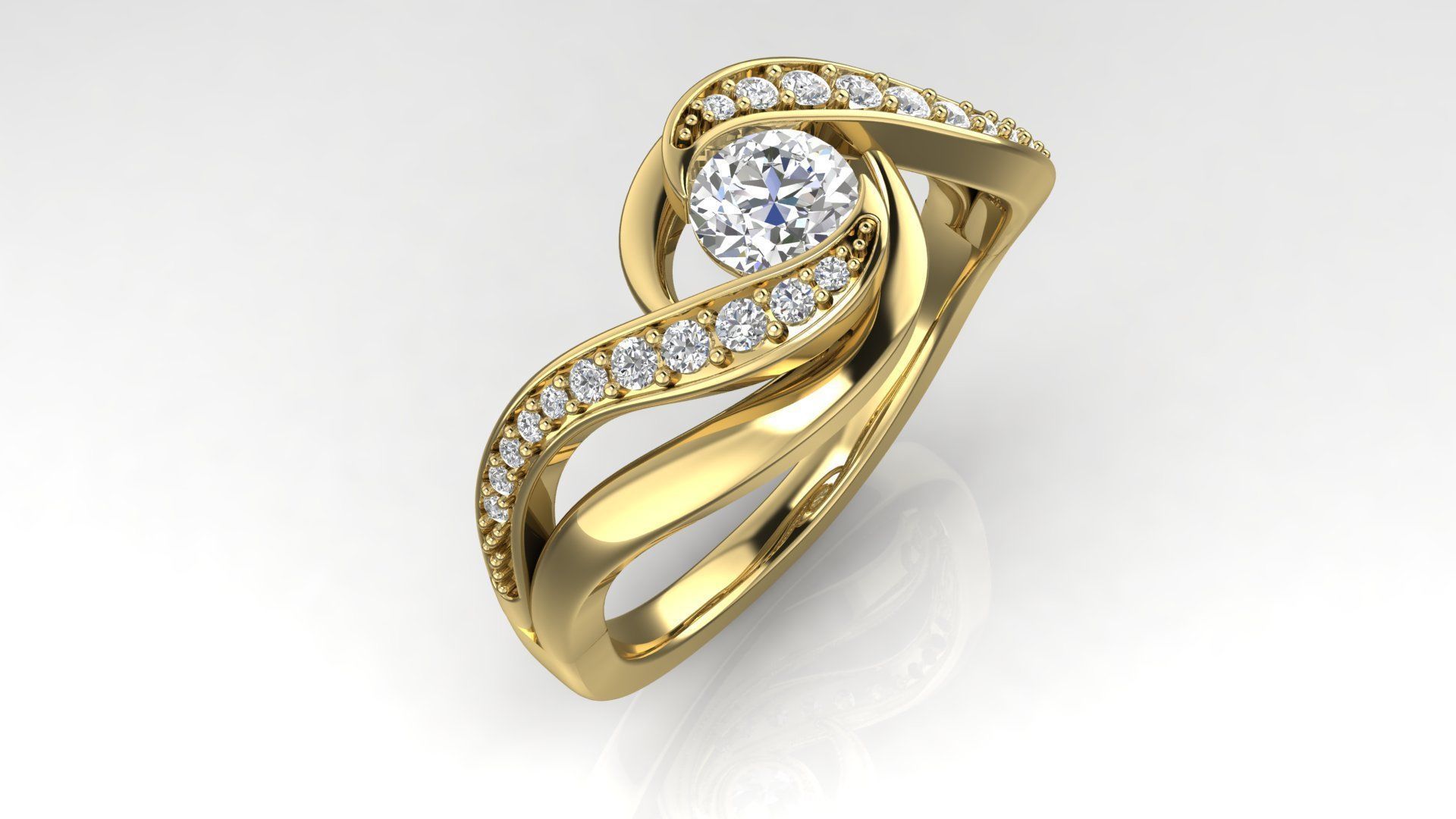 Ring 14 3D print model_3