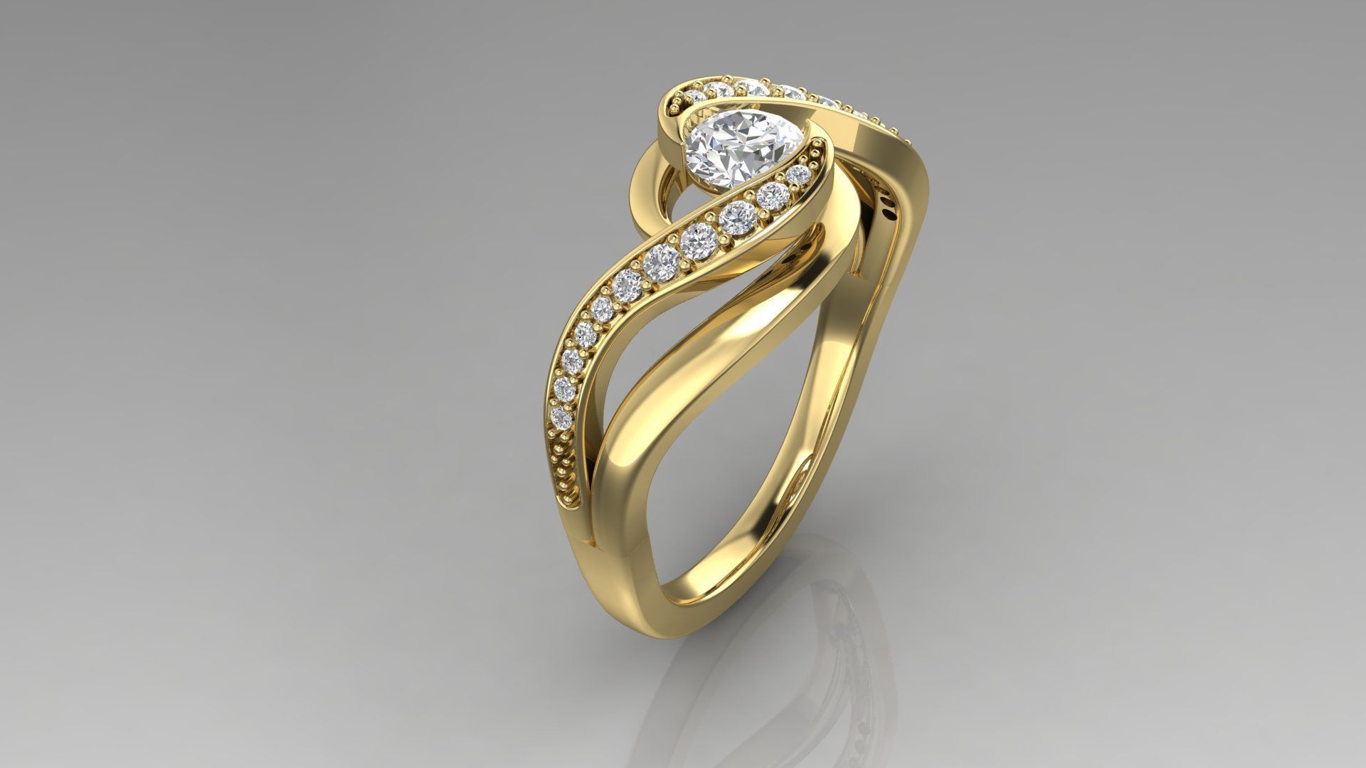 Ring 14 3D print model_4