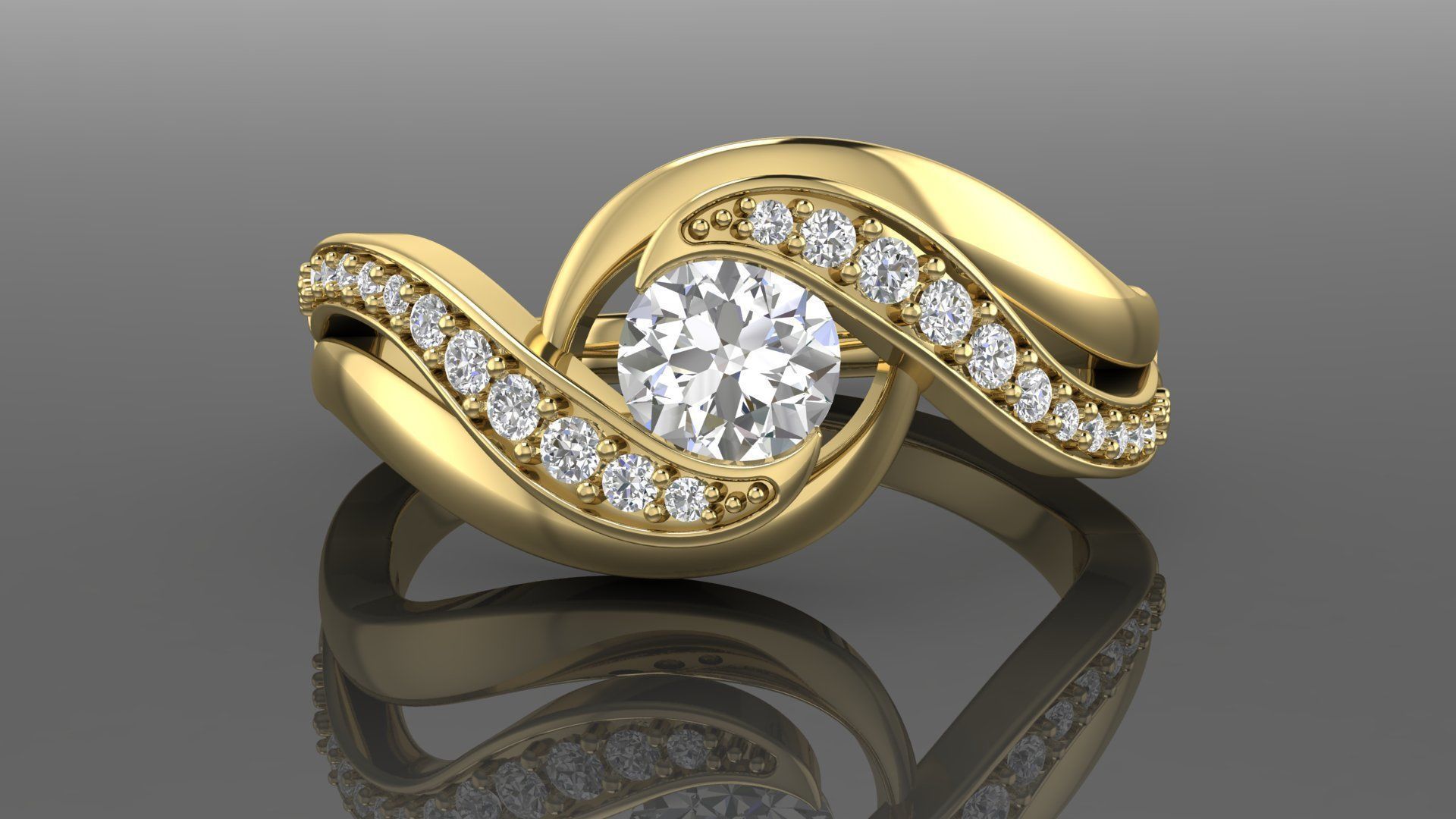 Ring 14 3D print model_2