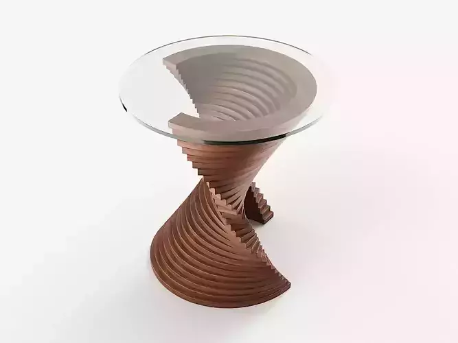 High Coffee Table 3D model
