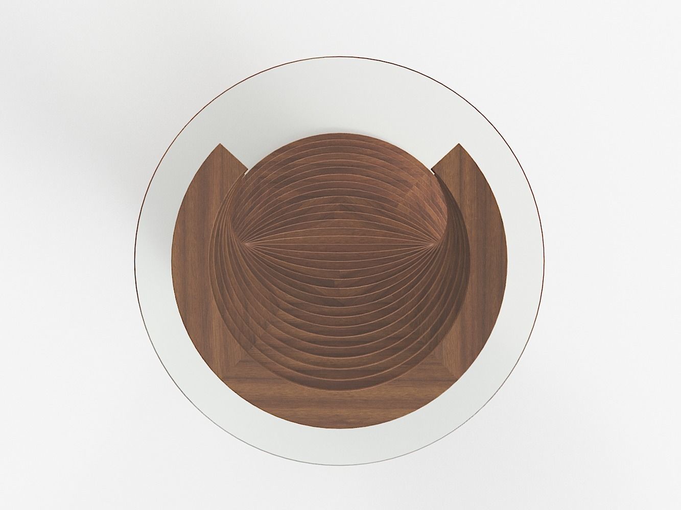 High Coffee Table 3D model_5