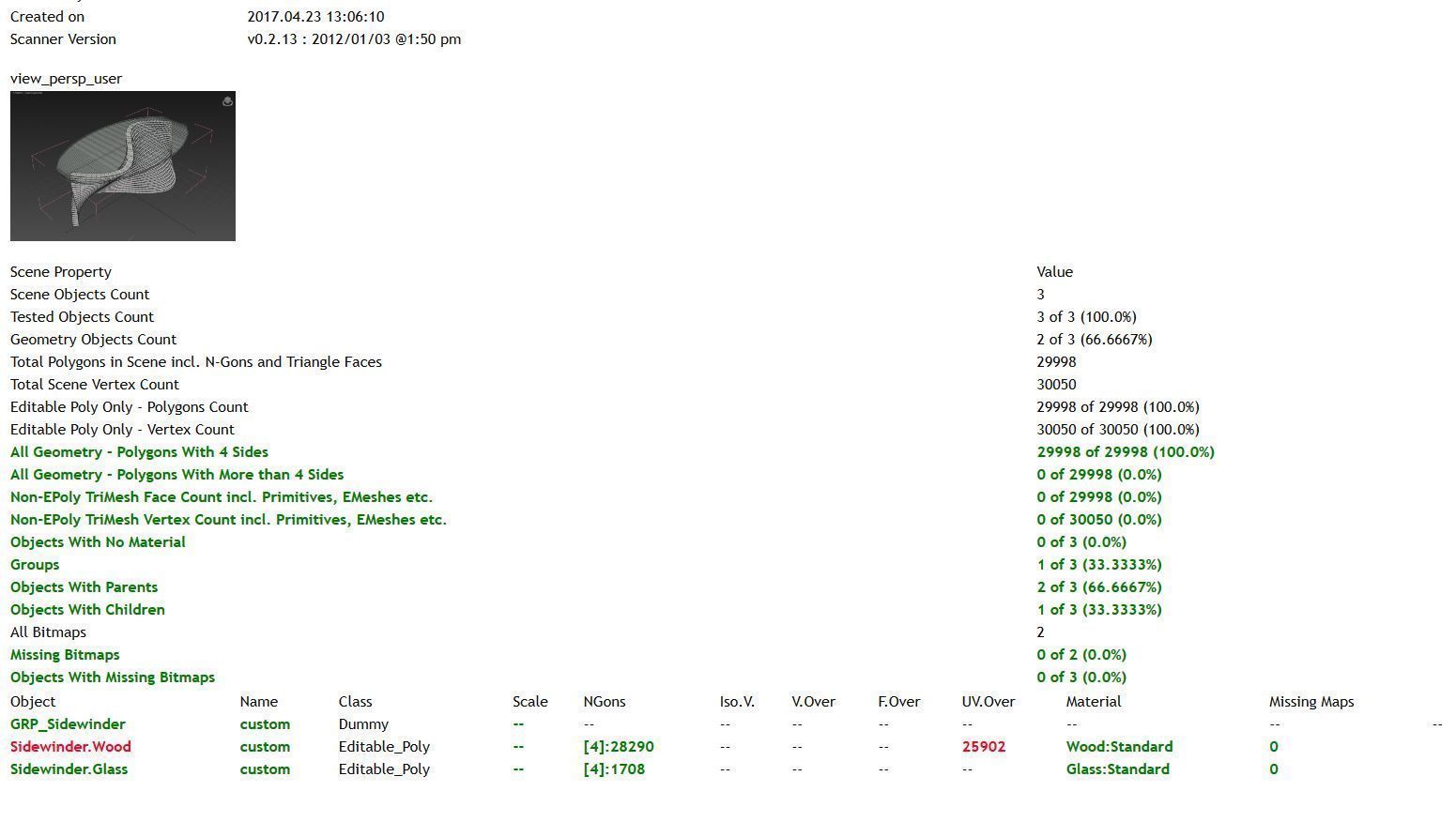 Coffee Table 3D model_11