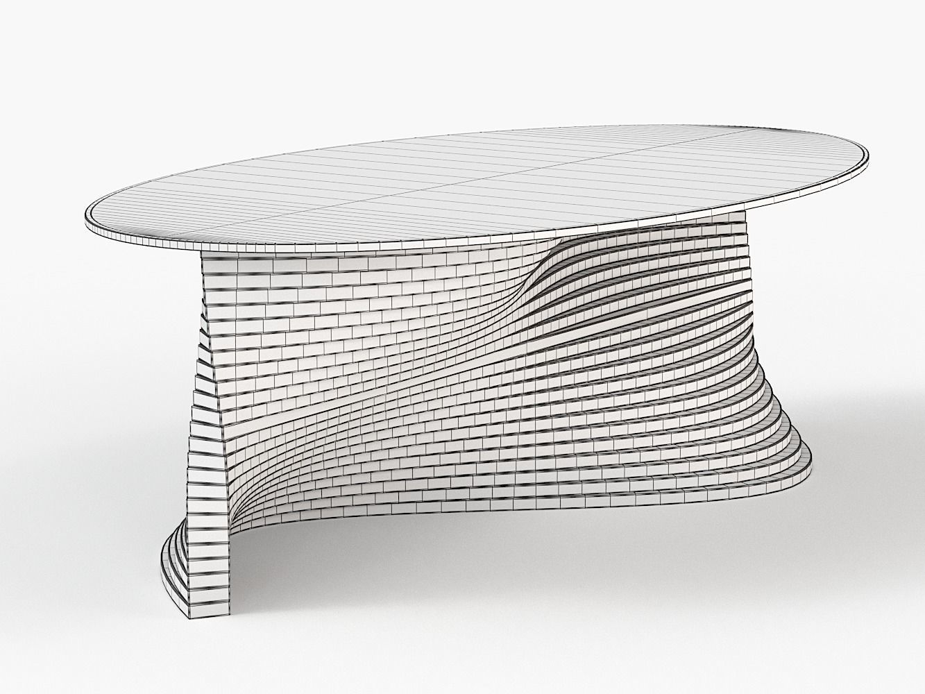 Coffee Table 3D model_9