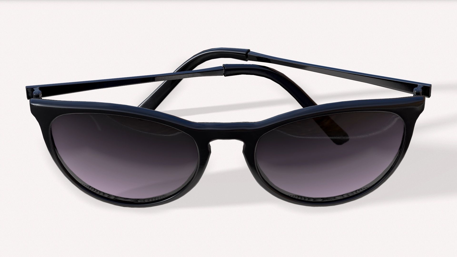 Sunglasses Low-poly 3D model_5