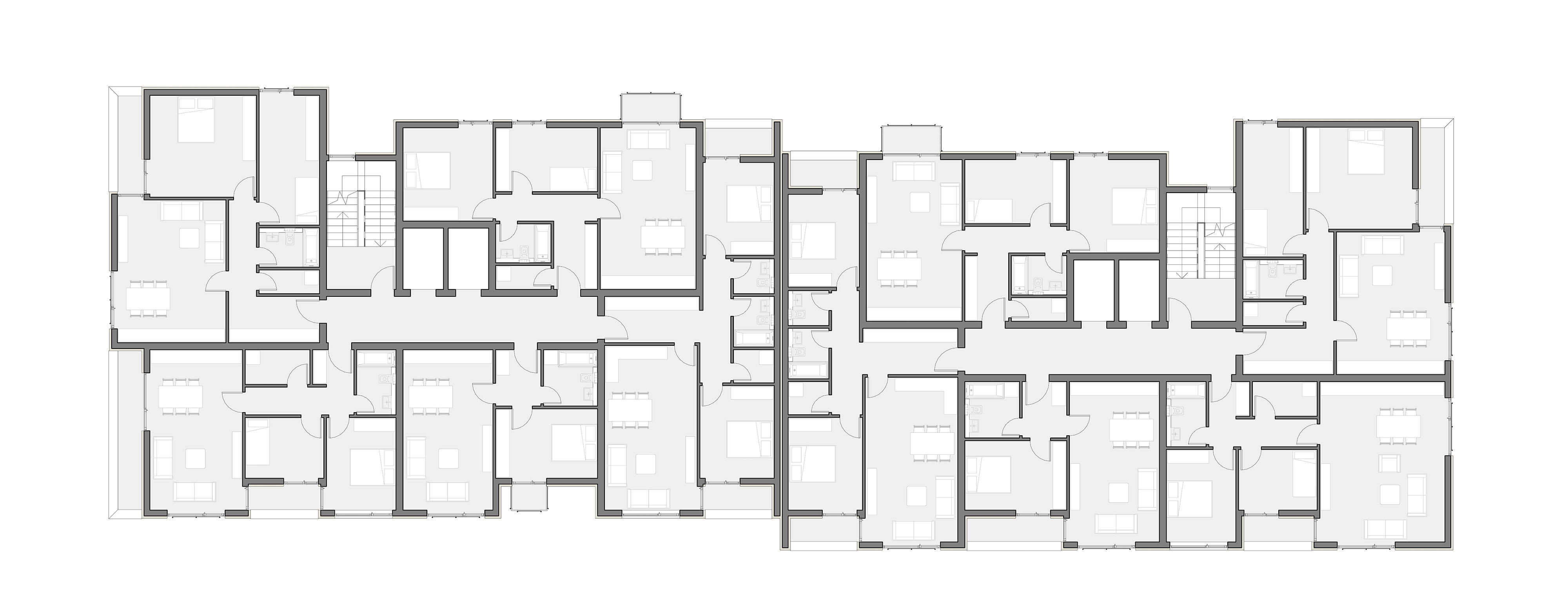 Apartment Building 3D model_13