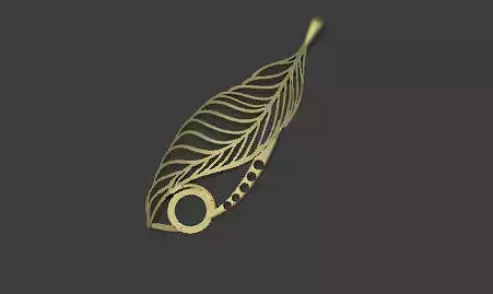 feather pendant