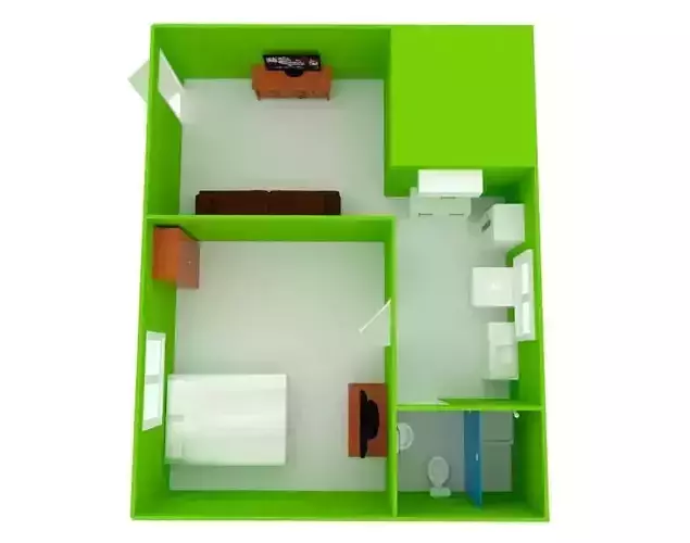 House 2018 Free 3D model