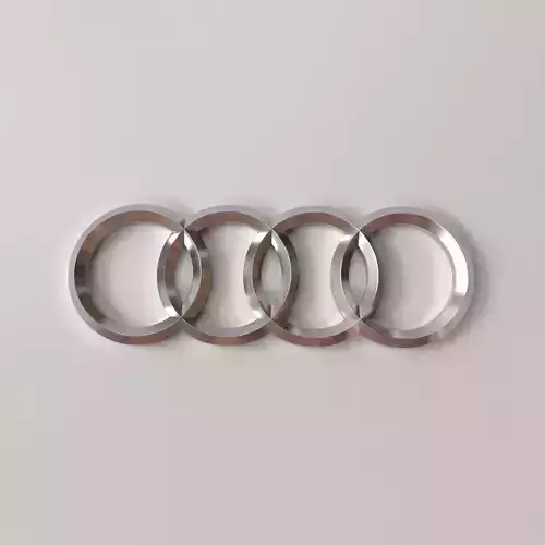 Audi Emblem 3D model