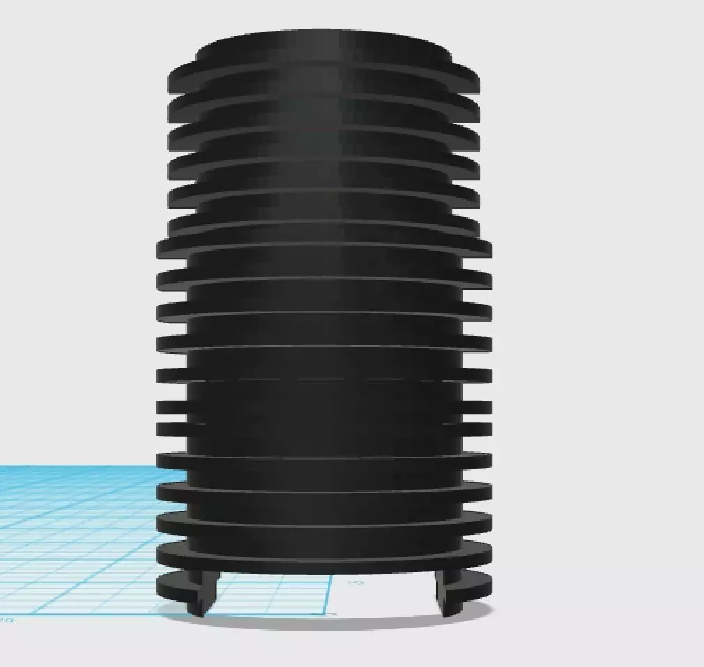 DL44 Blaster ANH Heatsink Part to fit DENIX MAUSER 3D print model