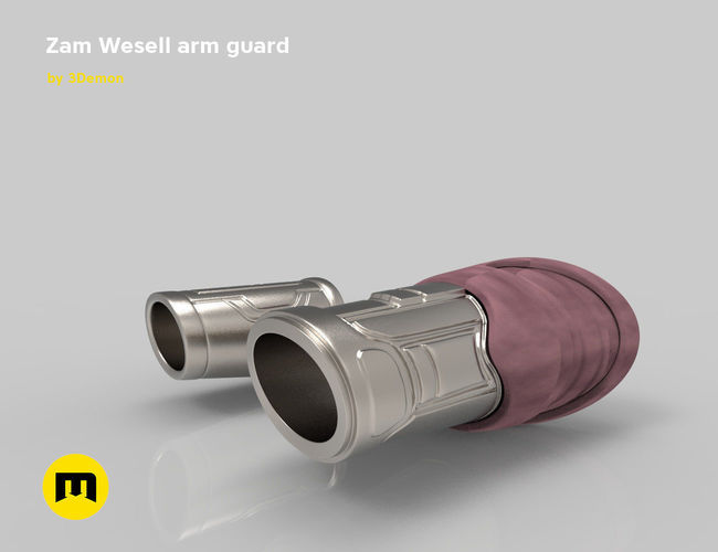 Zam Wesell Bracelets 3D print model