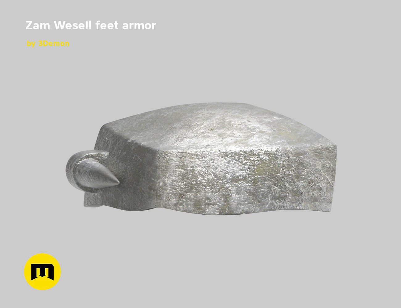 Zam Wesell jewels and armors 3D print model_22