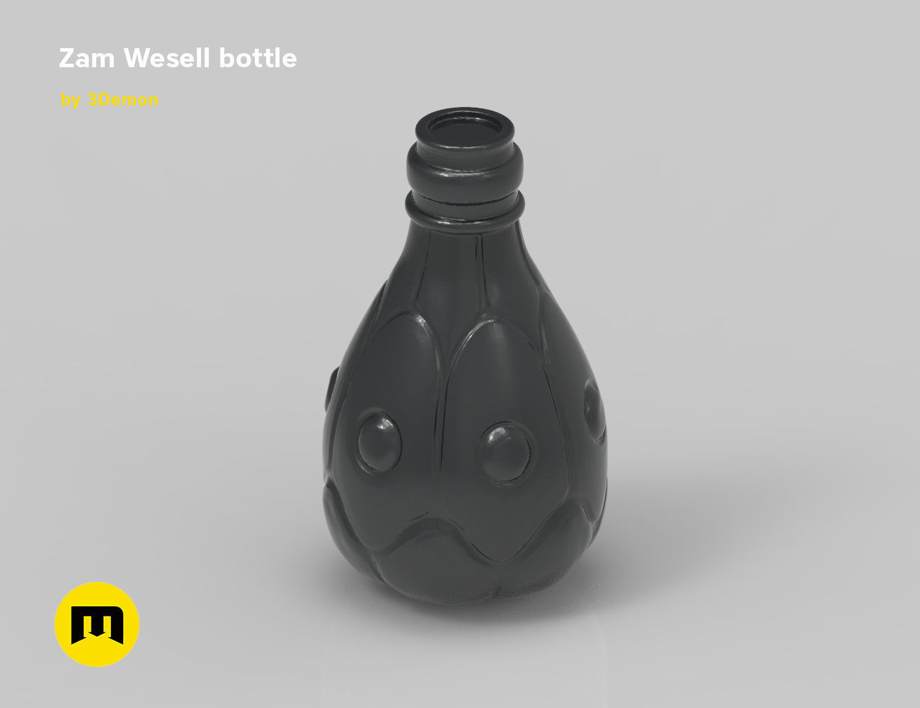 Zam Wesell jewels and armors 3D print model_25