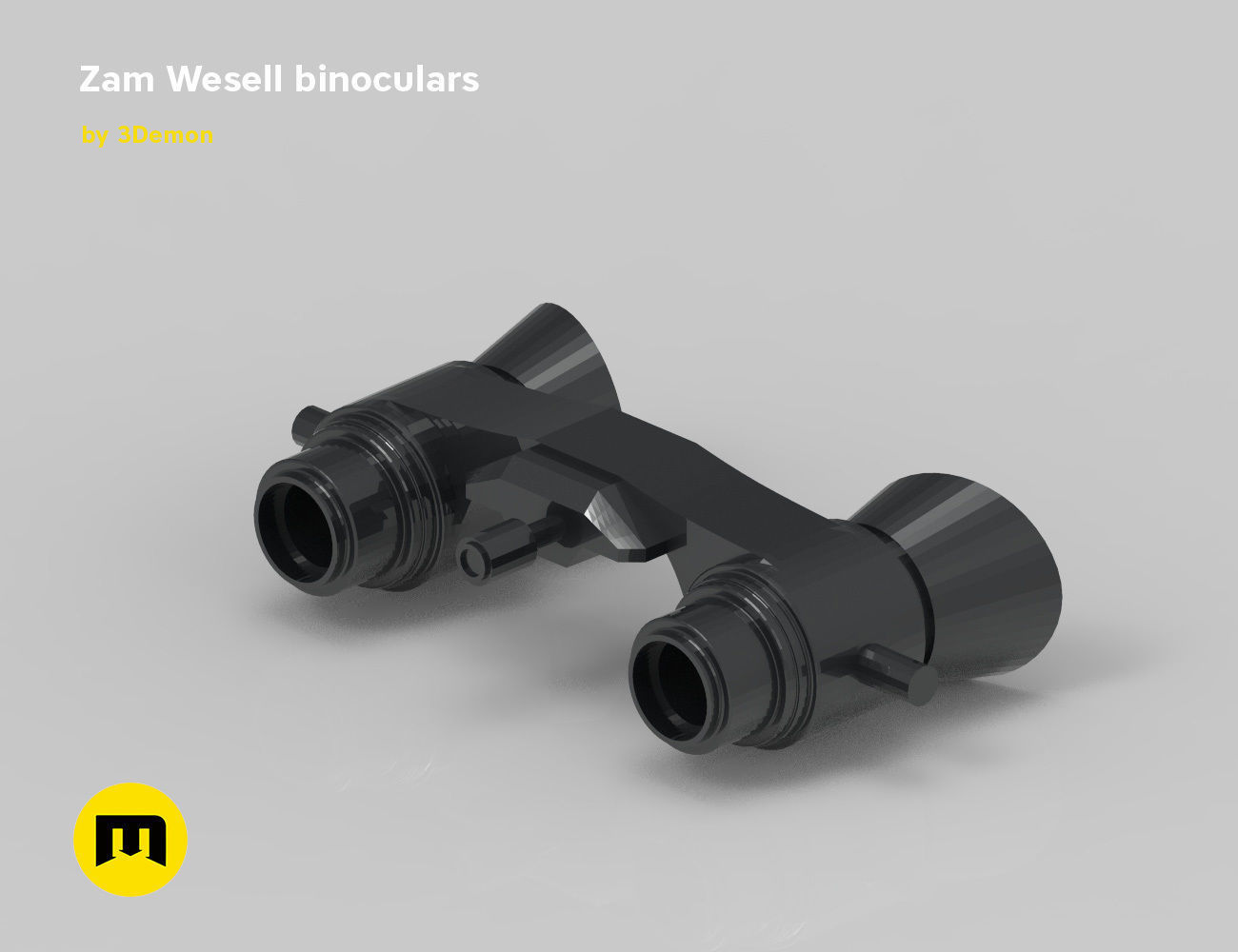 Zam Wesell jewels and armors 3D print model_12